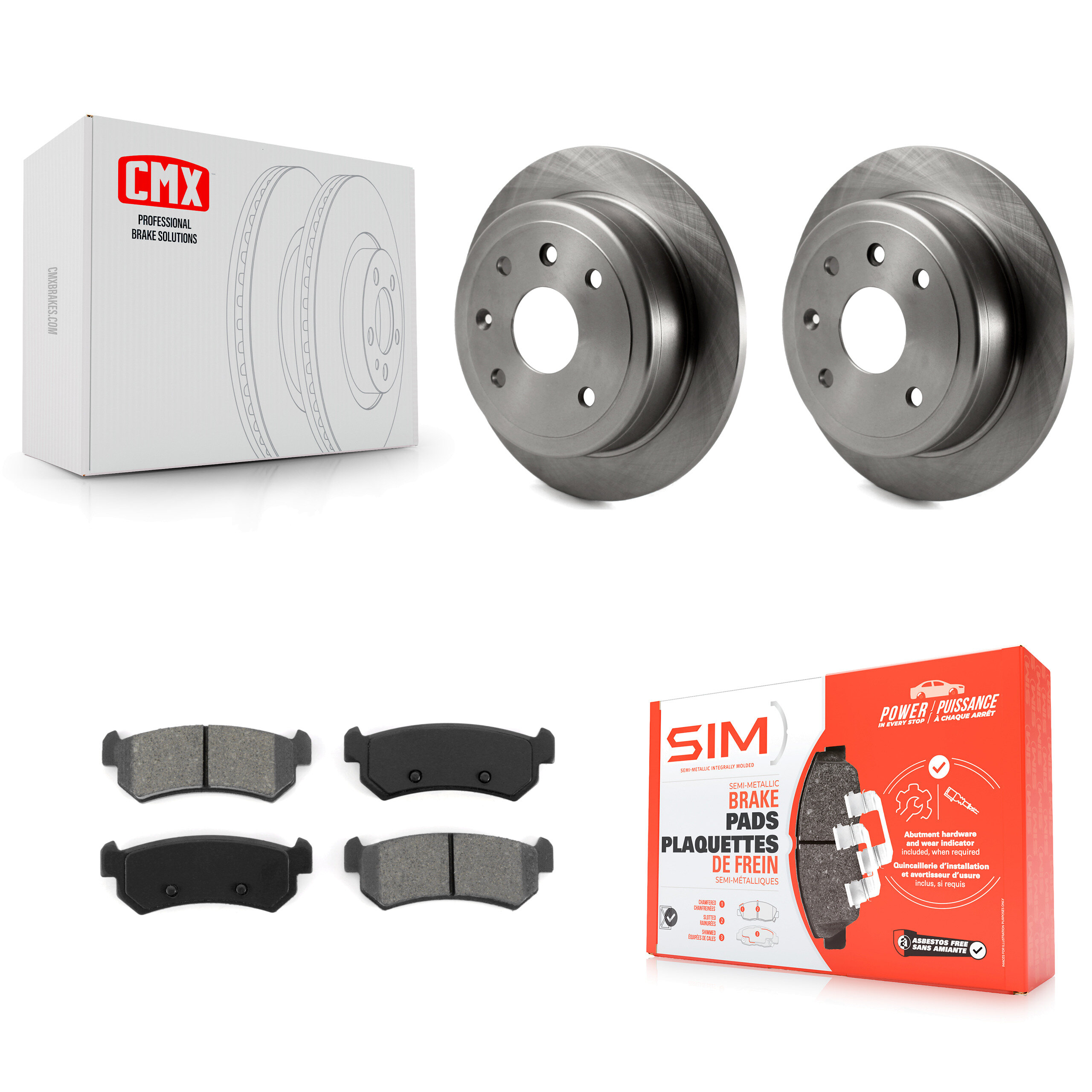 Transit Auto - K8S-101549 - Rear Disc Brake Kits