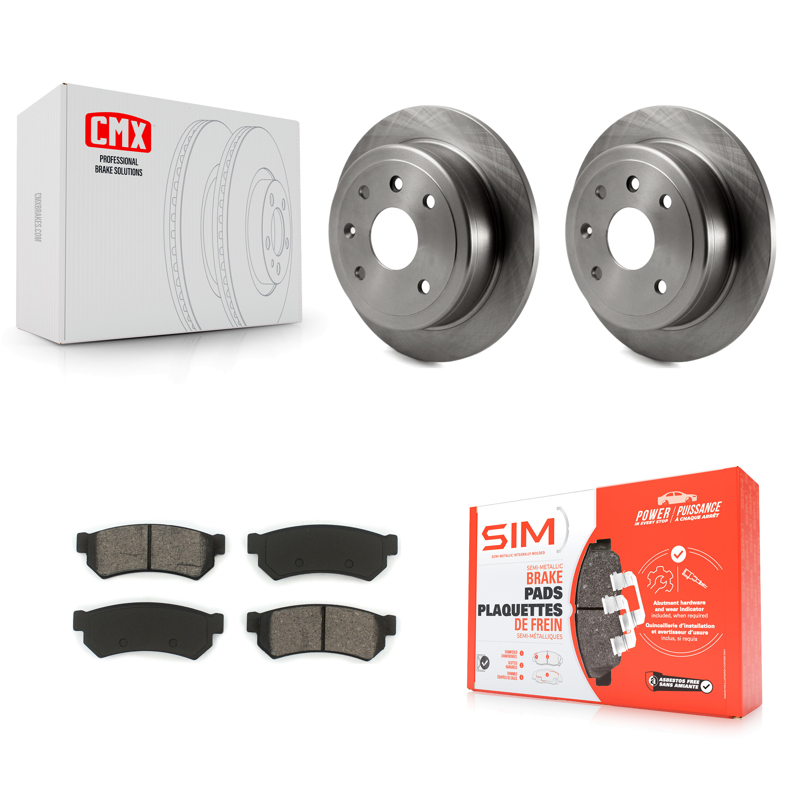 Transit Auto - K8S-101550 - Rear Disc Brake Kits