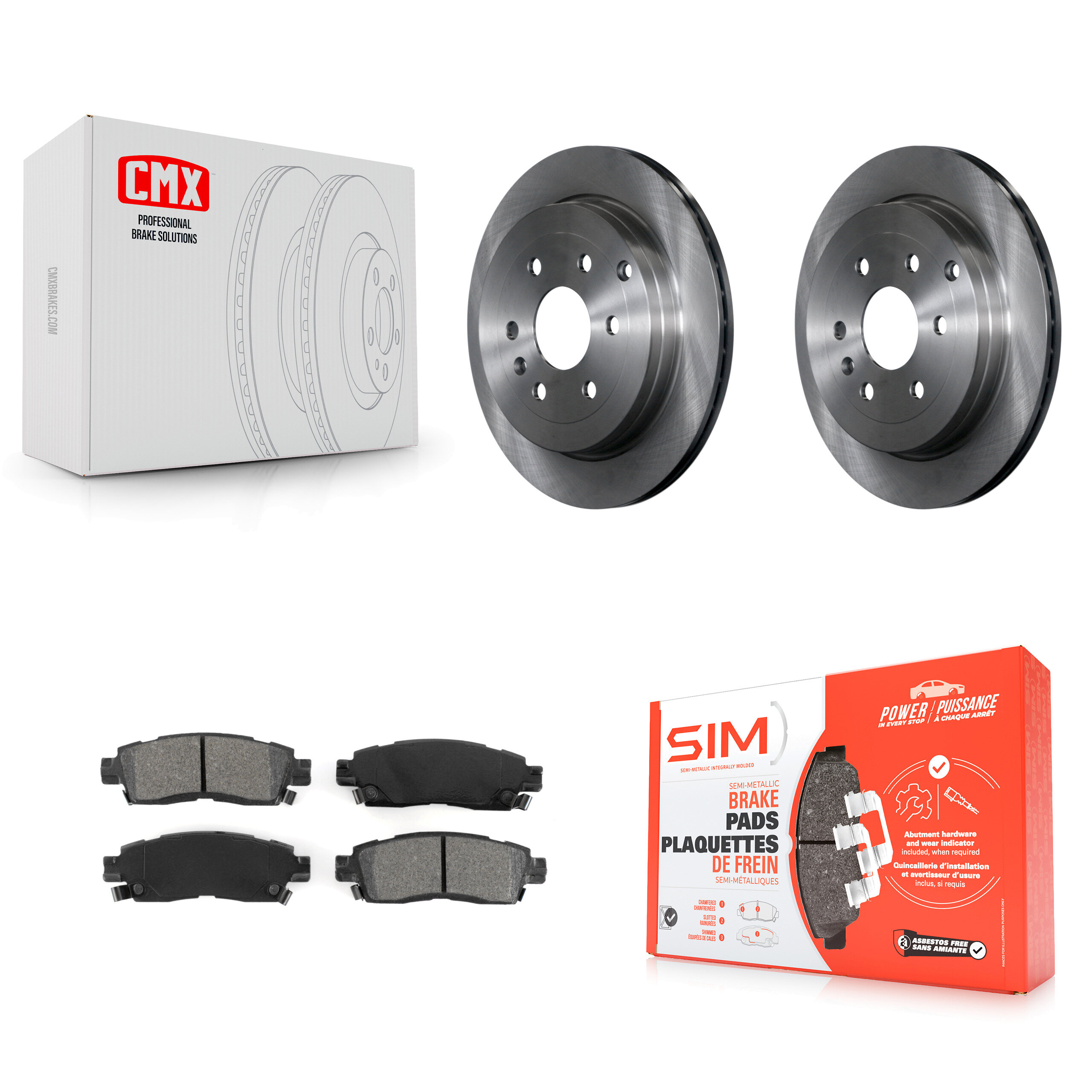 Transit Auto - K8S-101554 - Rear Disc Brake Kits