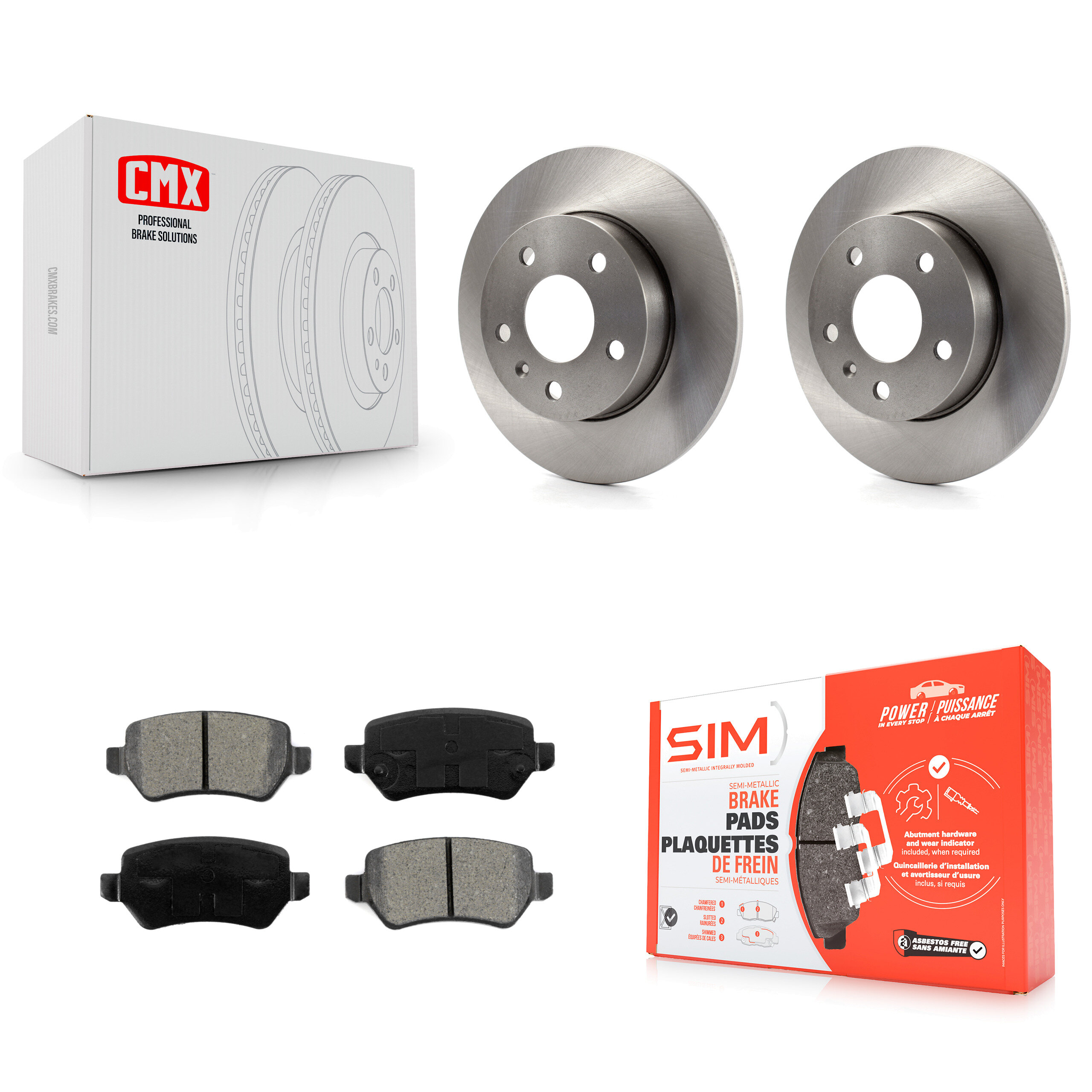 Transit Auto - K8S-101556 - Rear Disc Brake Kits