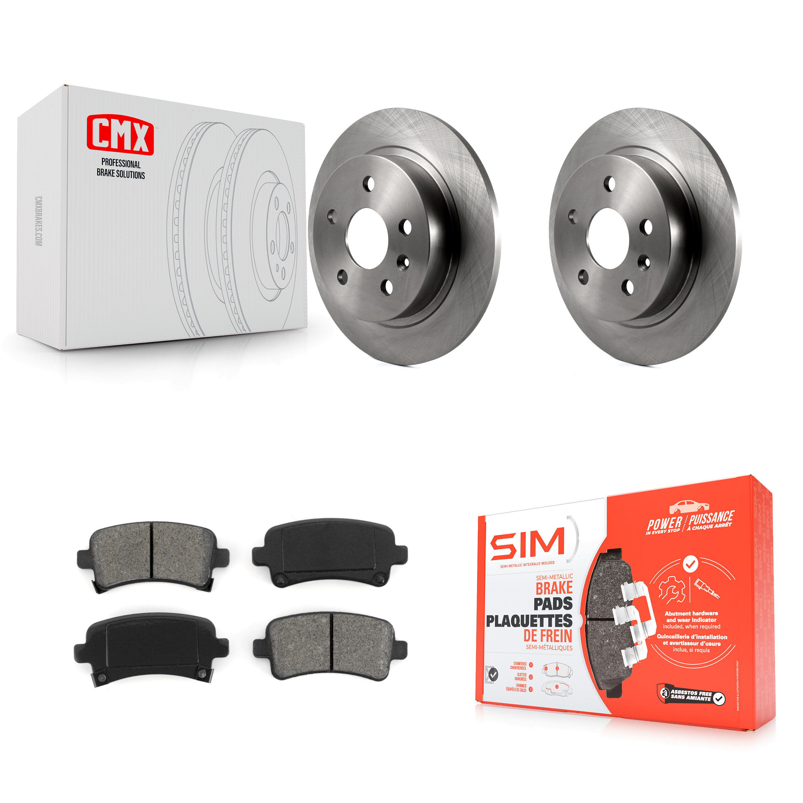 Transit Auto - K8S-101573 - Rear Disc Brake Kits