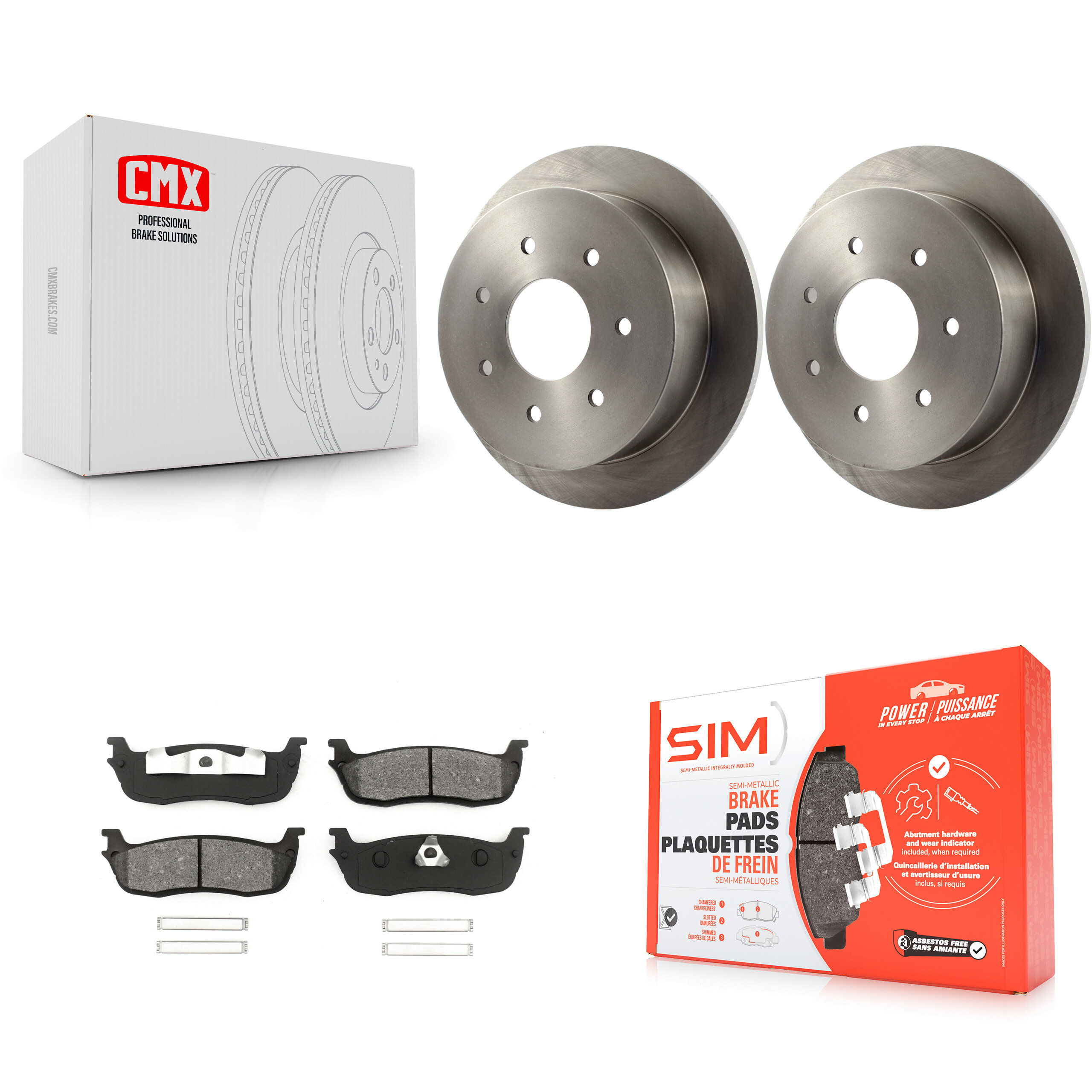 Transit Auto - K8S-101589 - Rear Disc Brake Kits