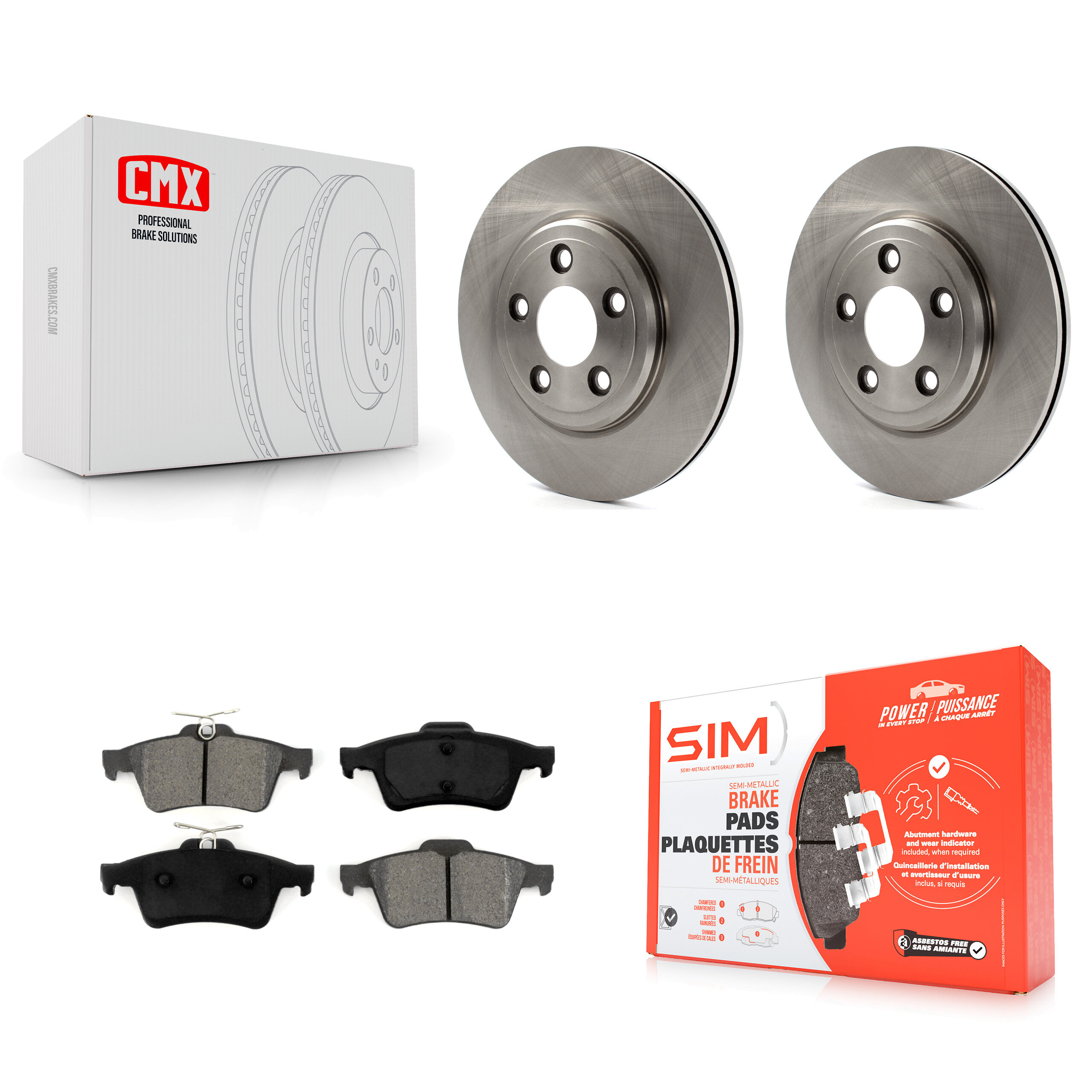 Transit Auto - K8S-101601 - Rear Disc Brake Kits