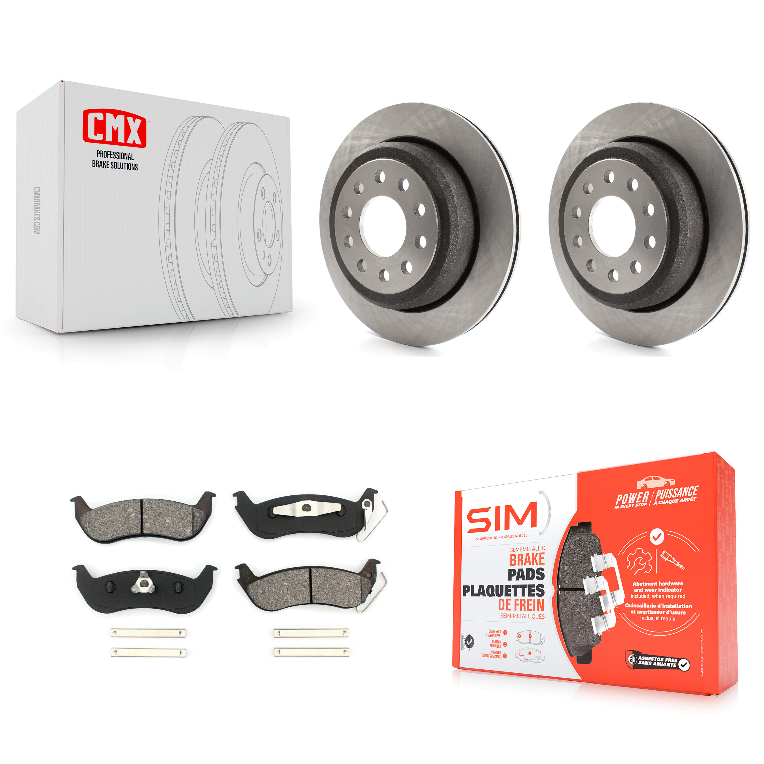 Transit Auto - K8S-101607 - Rear Disc Brake Kits