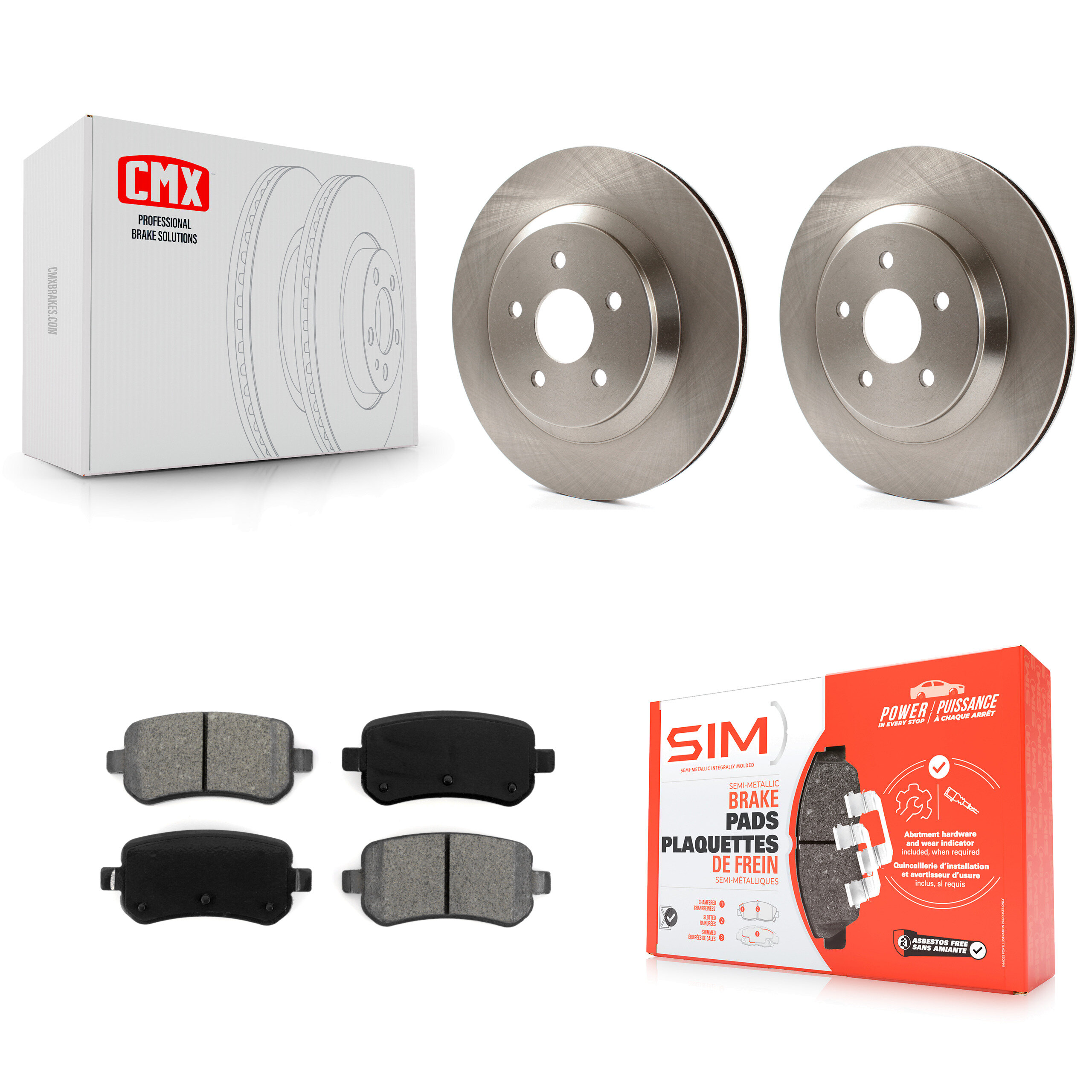 Transit Auto - K8S-101614 - Rear Disc Brake Kits