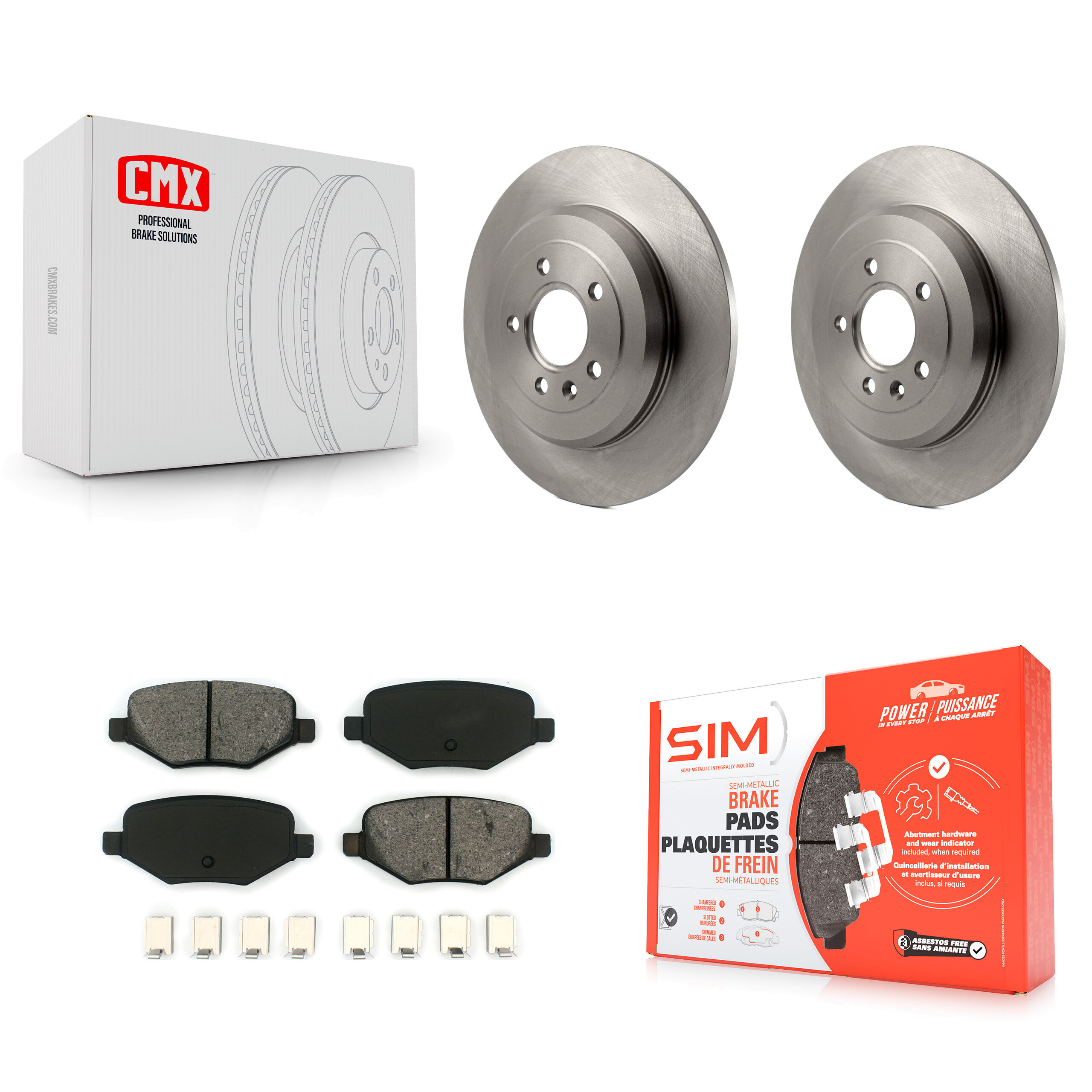 Transit Auto - K8S-101632 - Rear Disc Brake Kits