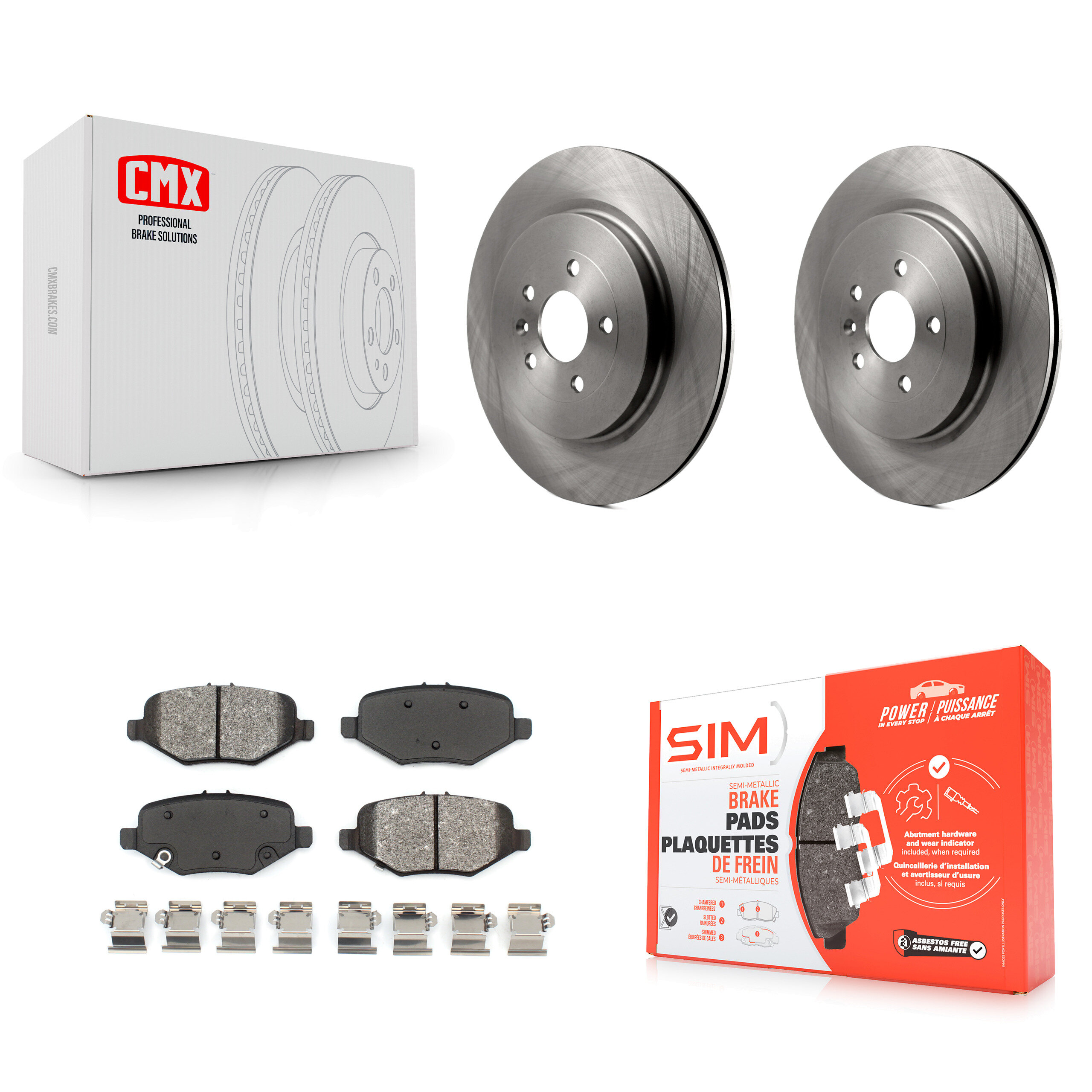 Transit Auto - K8S-101640 - Rear Disc Brake Kits