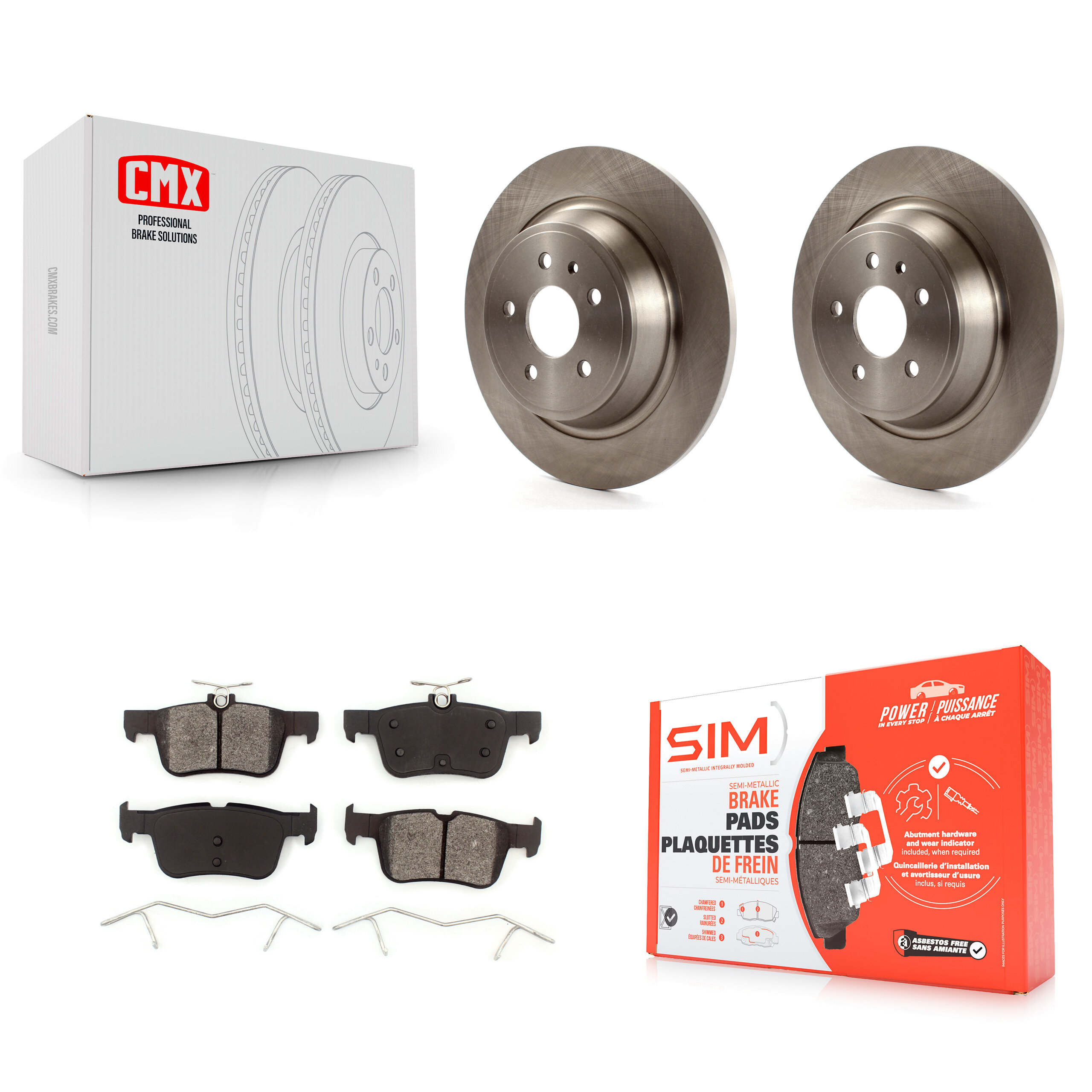 Transit Auto - K8S-101643 - Rear Disc Brake Kits