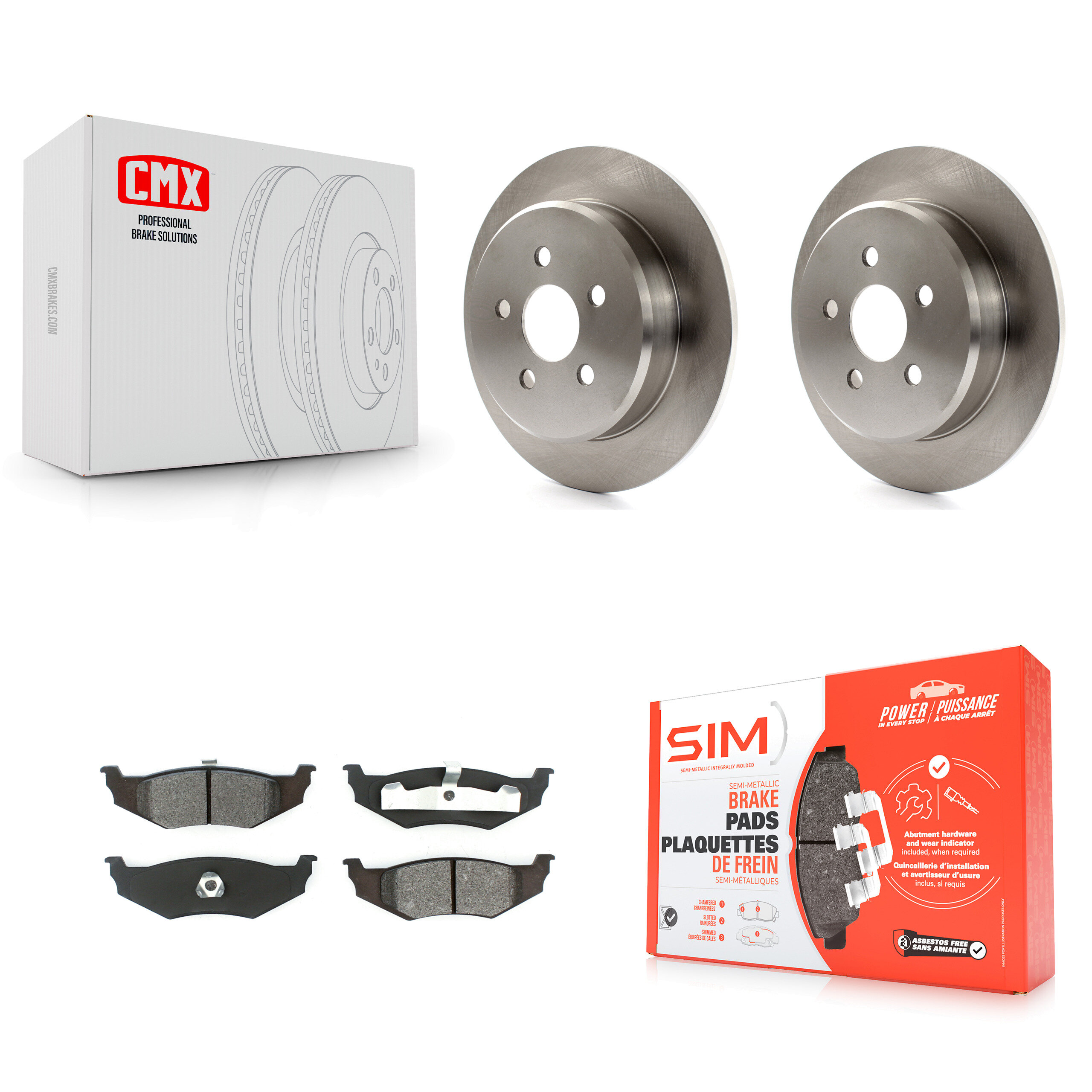 Transit Auto - K8S-101651 - Rear Disc Brake Kits