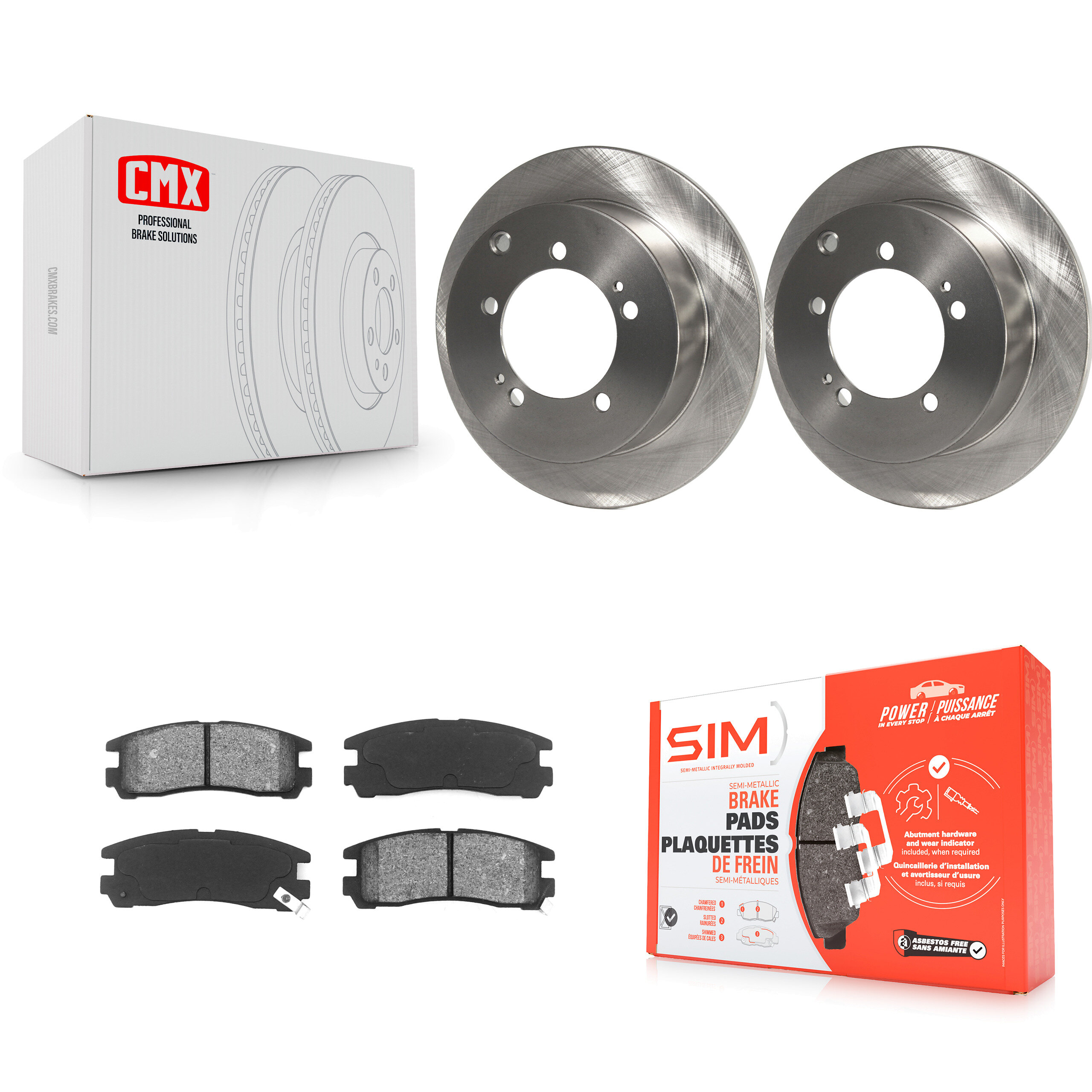 Transit Auto - K8S-101653 - Rear Disc Brake Kits