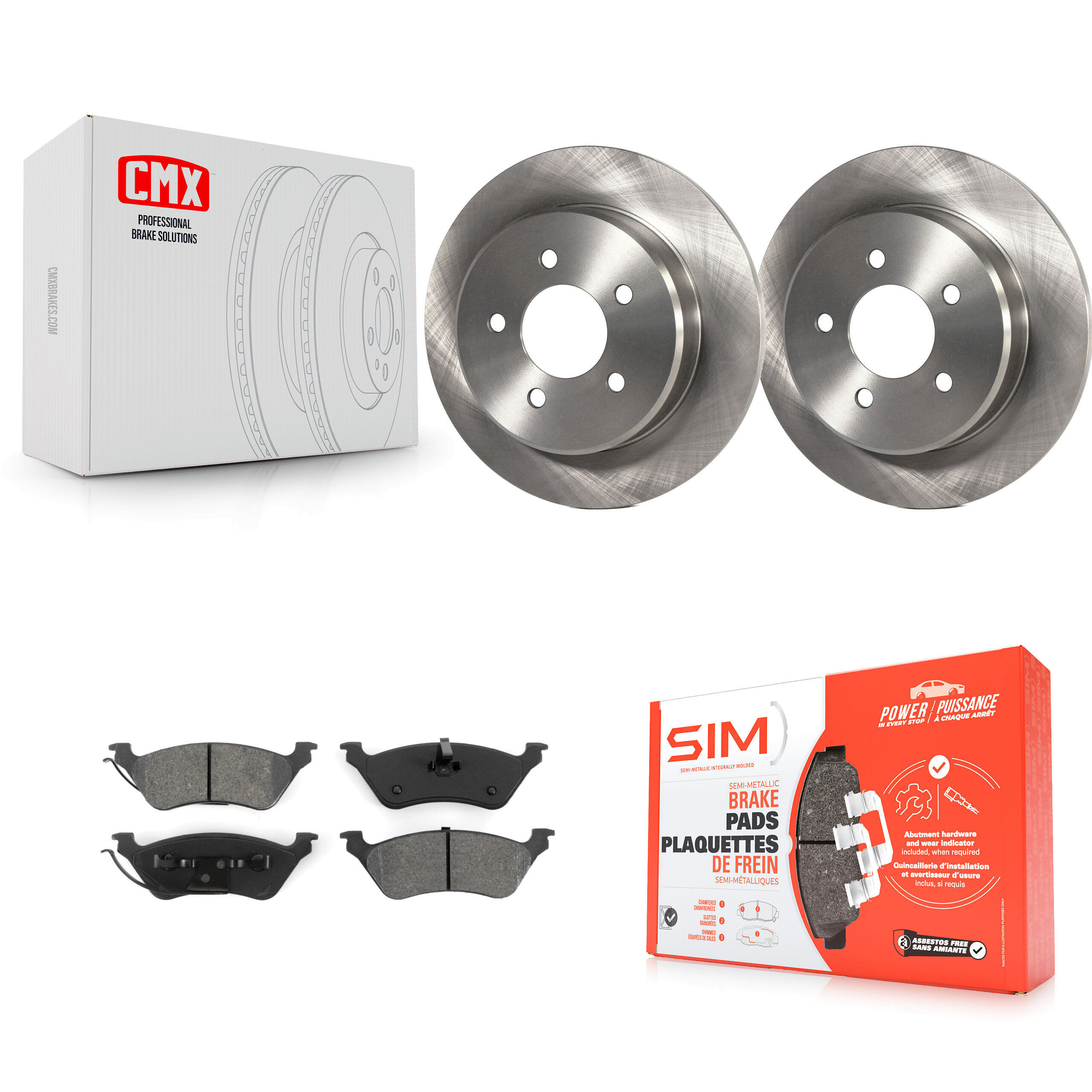 Transit Auto - K8S-101655 - Rear Disc Brake Kits