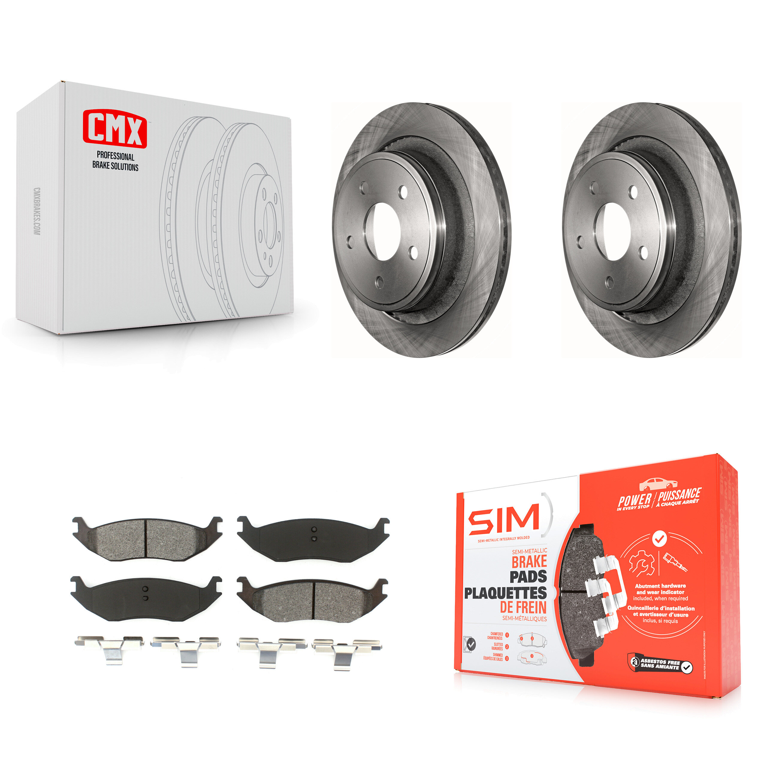 Transit Auto - K8S-101659 - Rear Disc Brake Kits