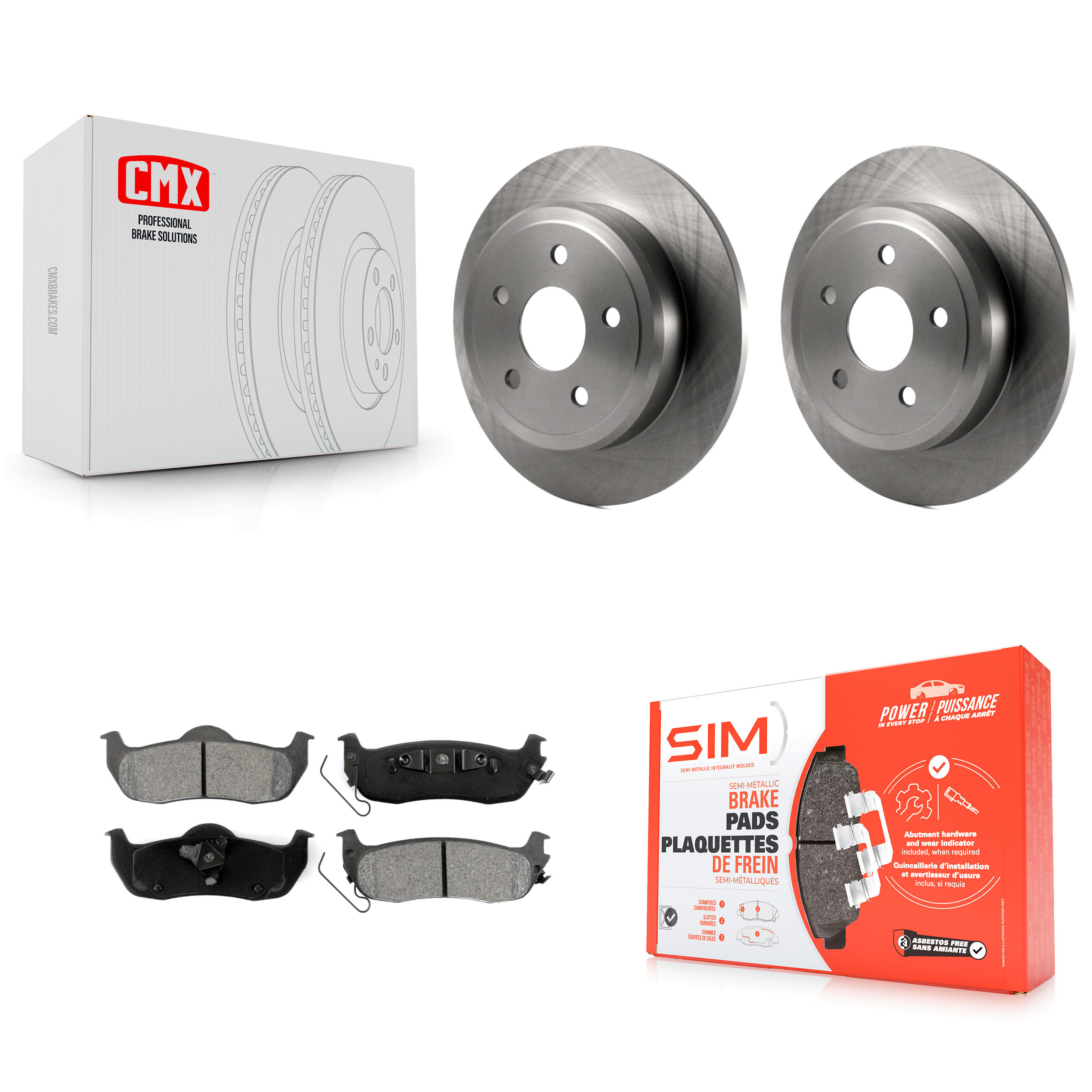 Transit Auto - K8S-101669 - Rear Disc Brake Kits