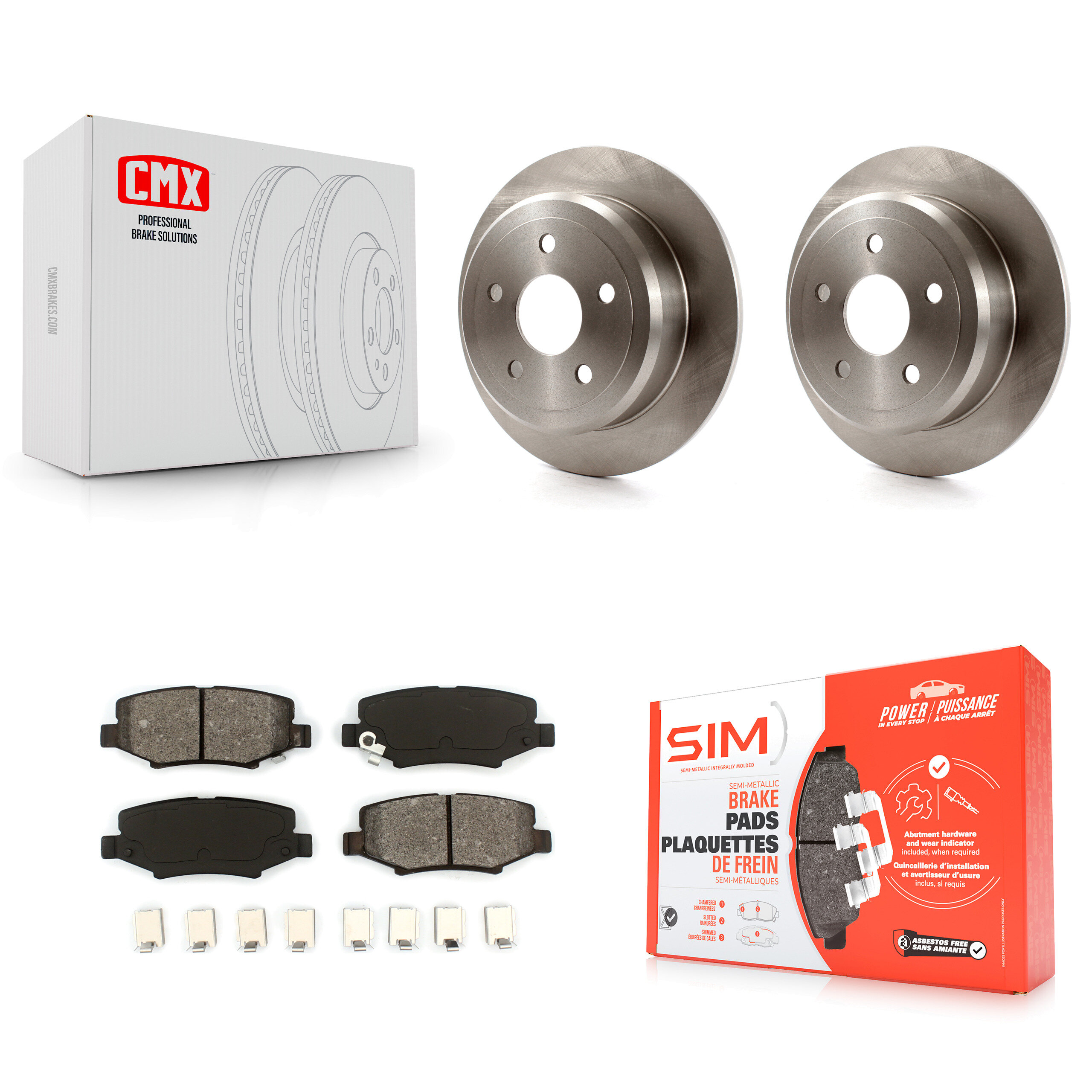 Transit Auto - K8S-101676 - Rear Disc Brake Kits