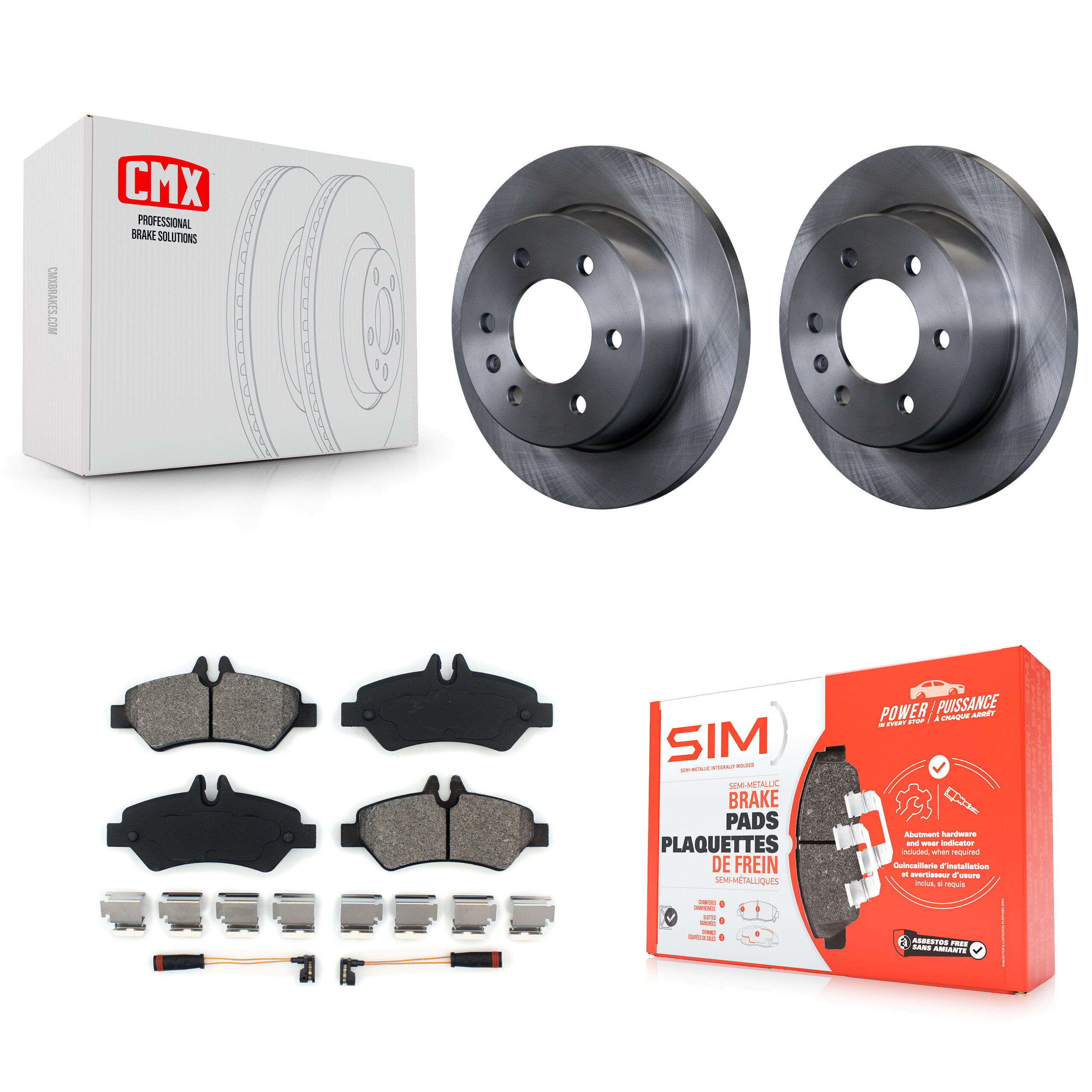 Transit Auto - K8S-101680 - Rear Disc Brake Kits