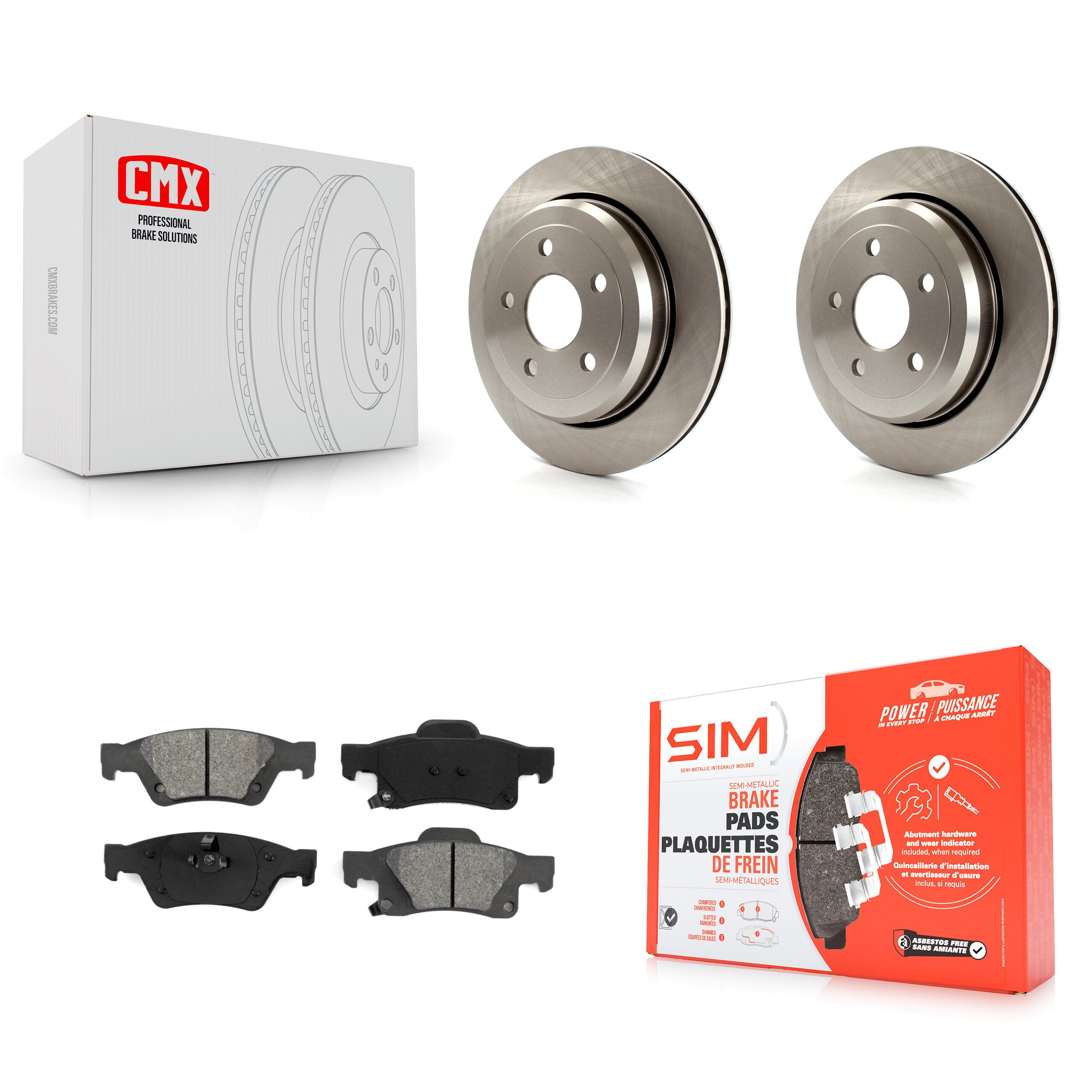 Transit Auto - K8S-101686 - Rear Disc Brake Kits