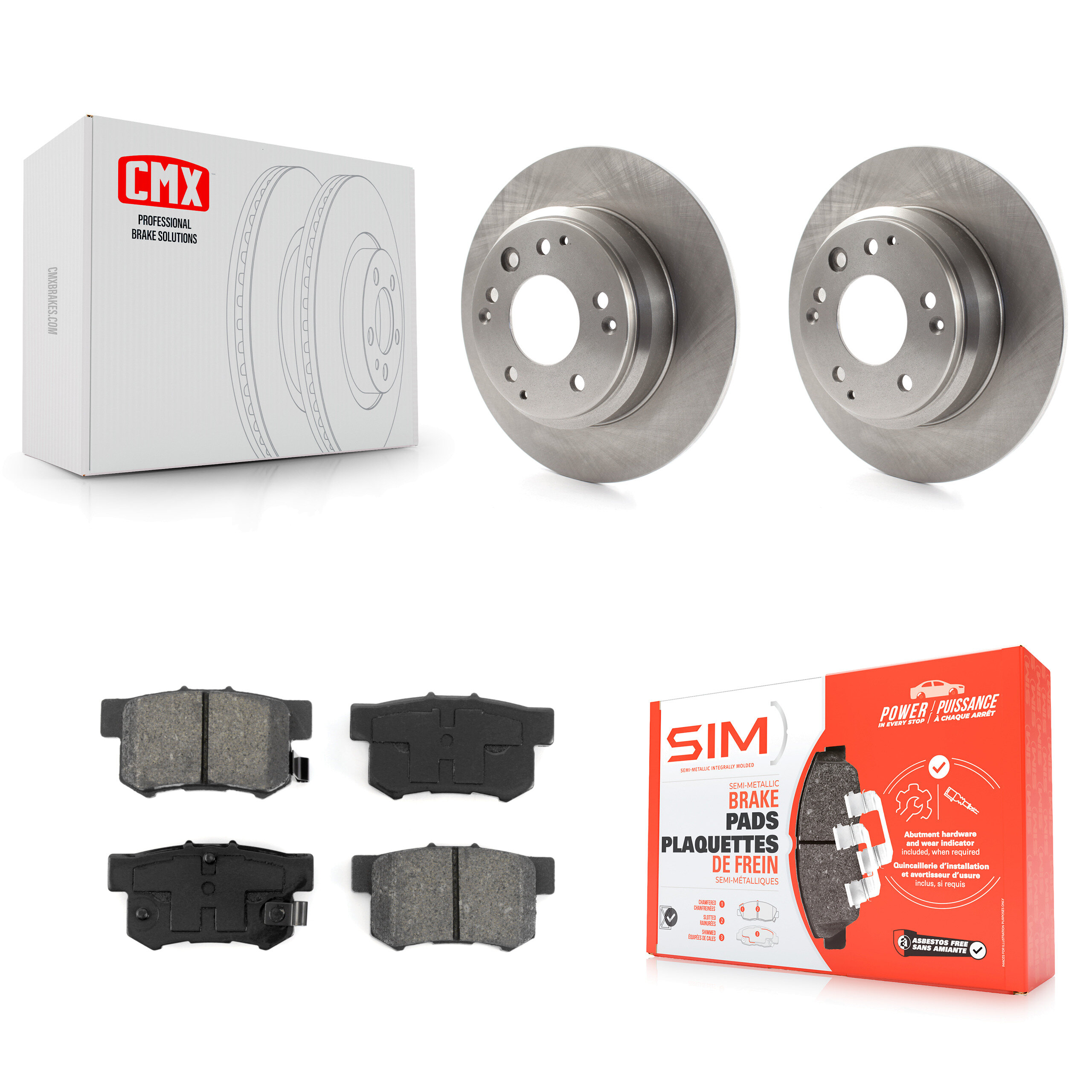 Transit Auto - K8S-101694 - Rear Disc Brake Kits