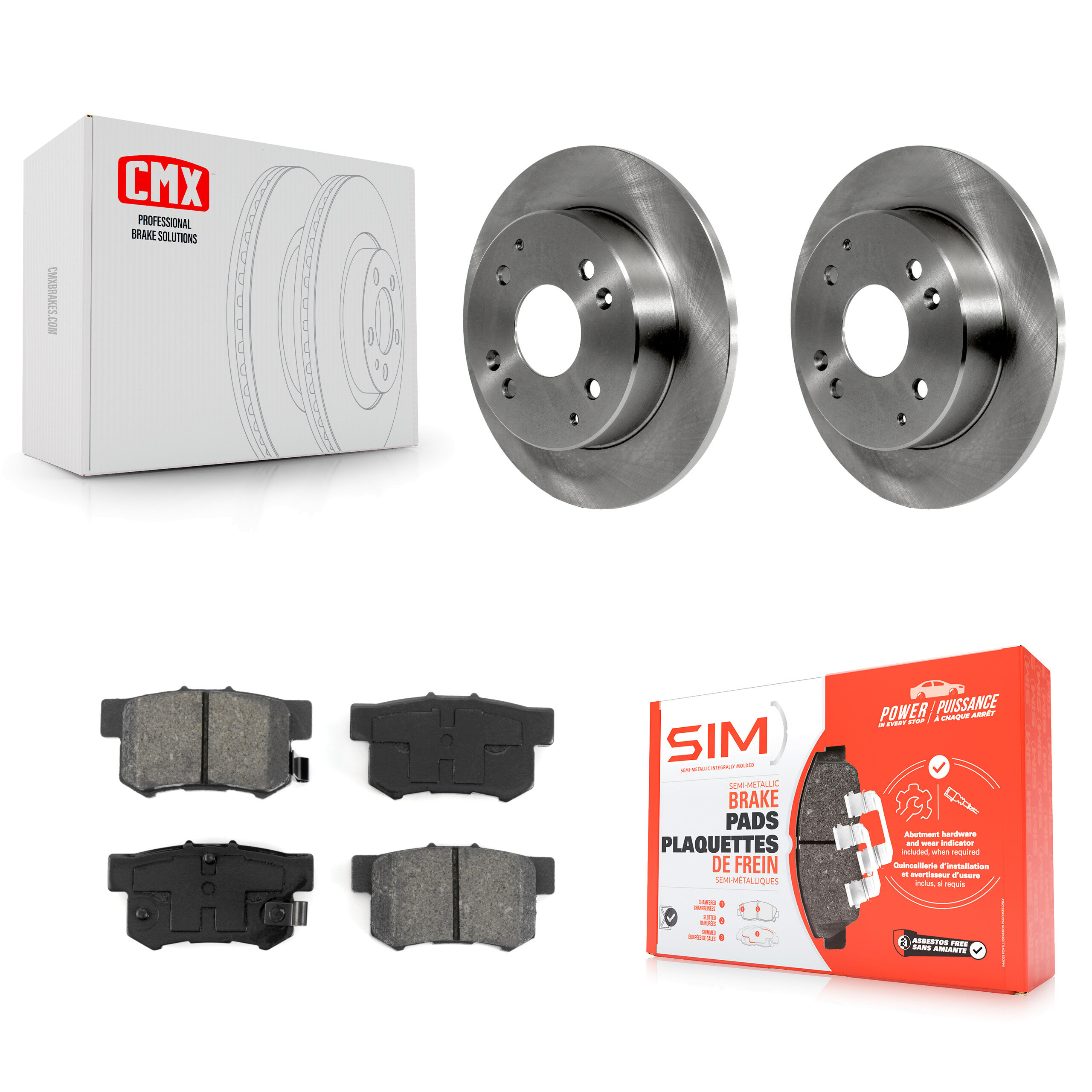 Transit Auto - K8S-101700 - Rear Disc Brake Kits