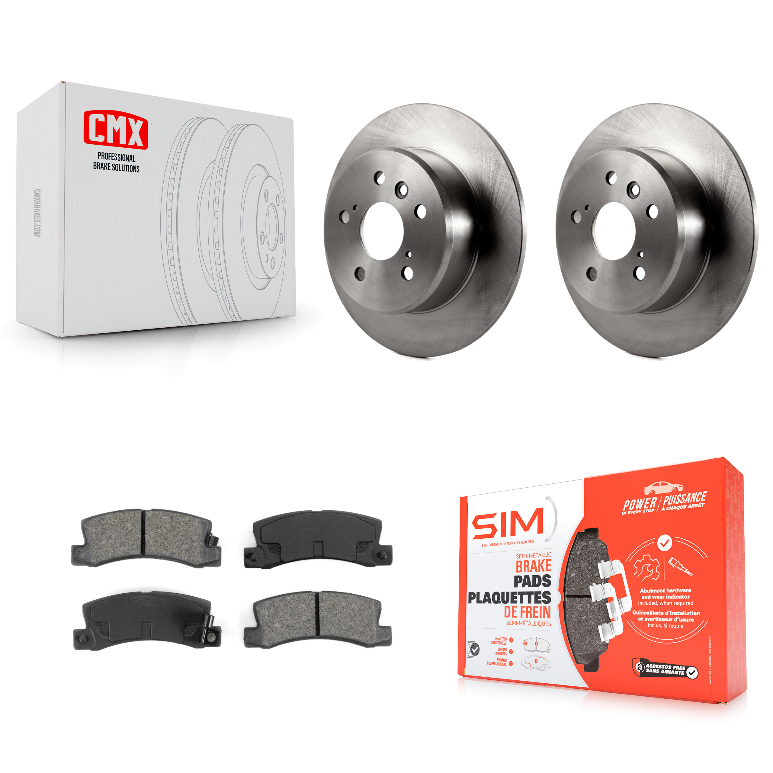 Transit Auto - K8S-101711 - Rear Disc Brake Kits