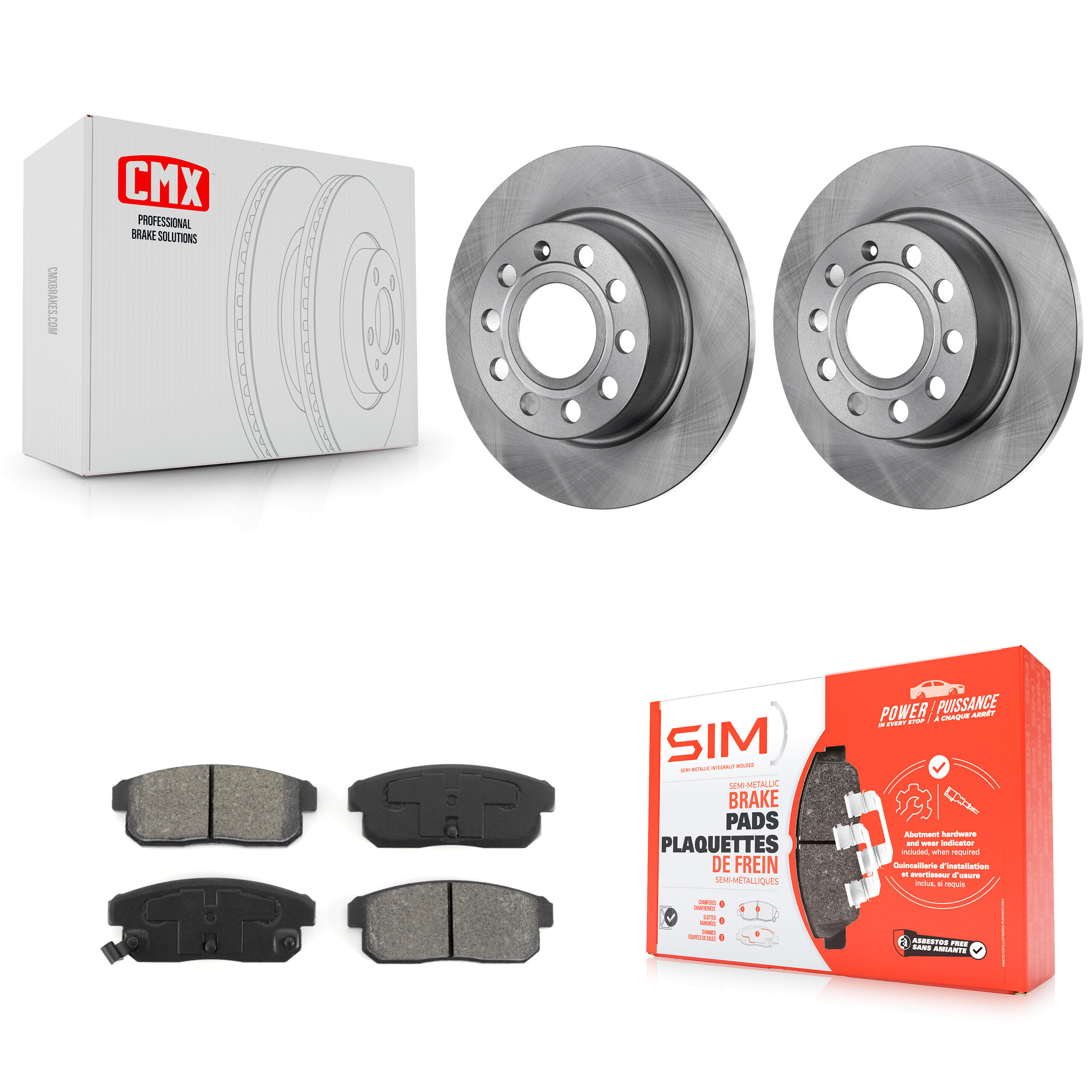 Transit Auto - K8S-101714 - Rear Disc Brake Kits