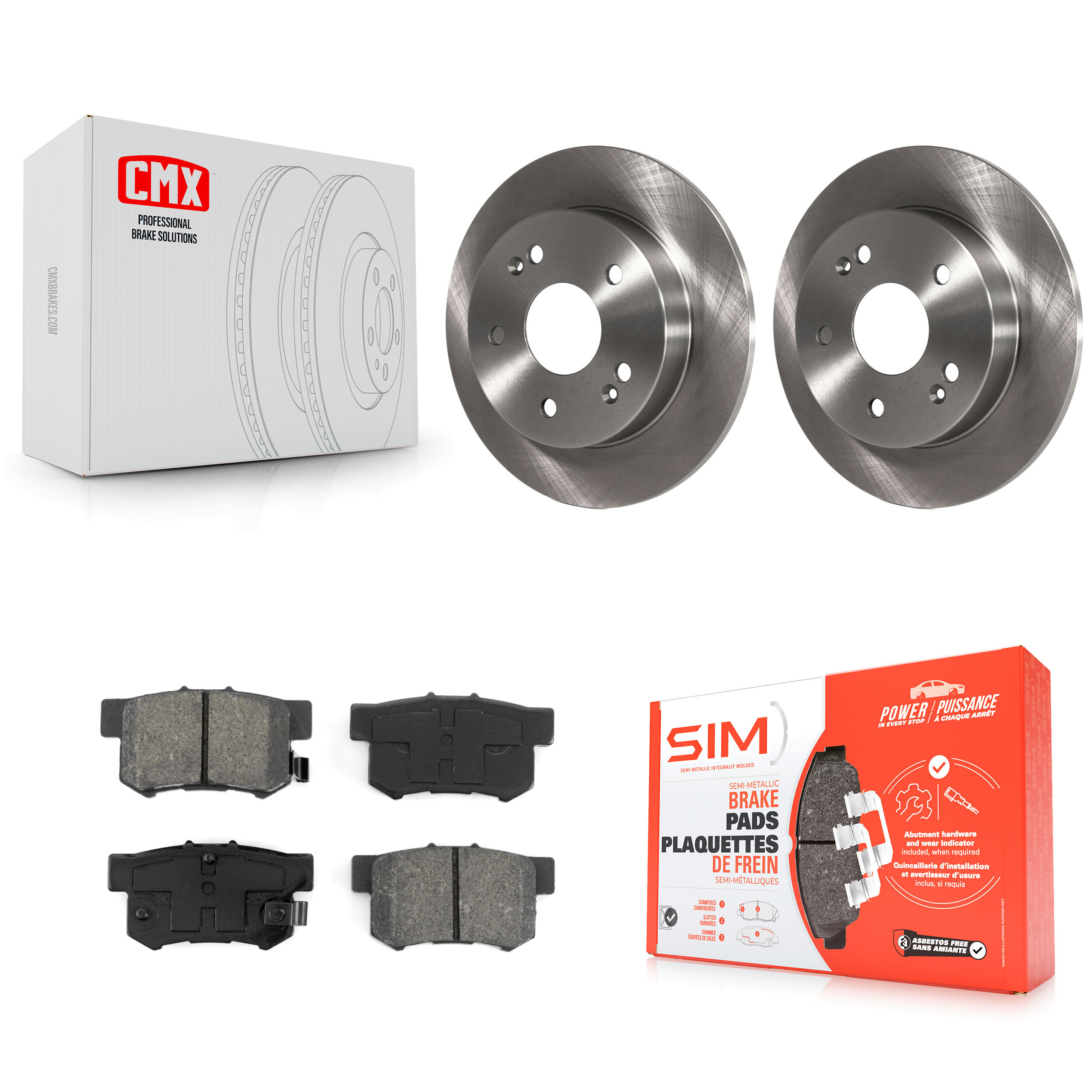 Transit Auto - K8S-101719 - Rear Disc Brake Kits