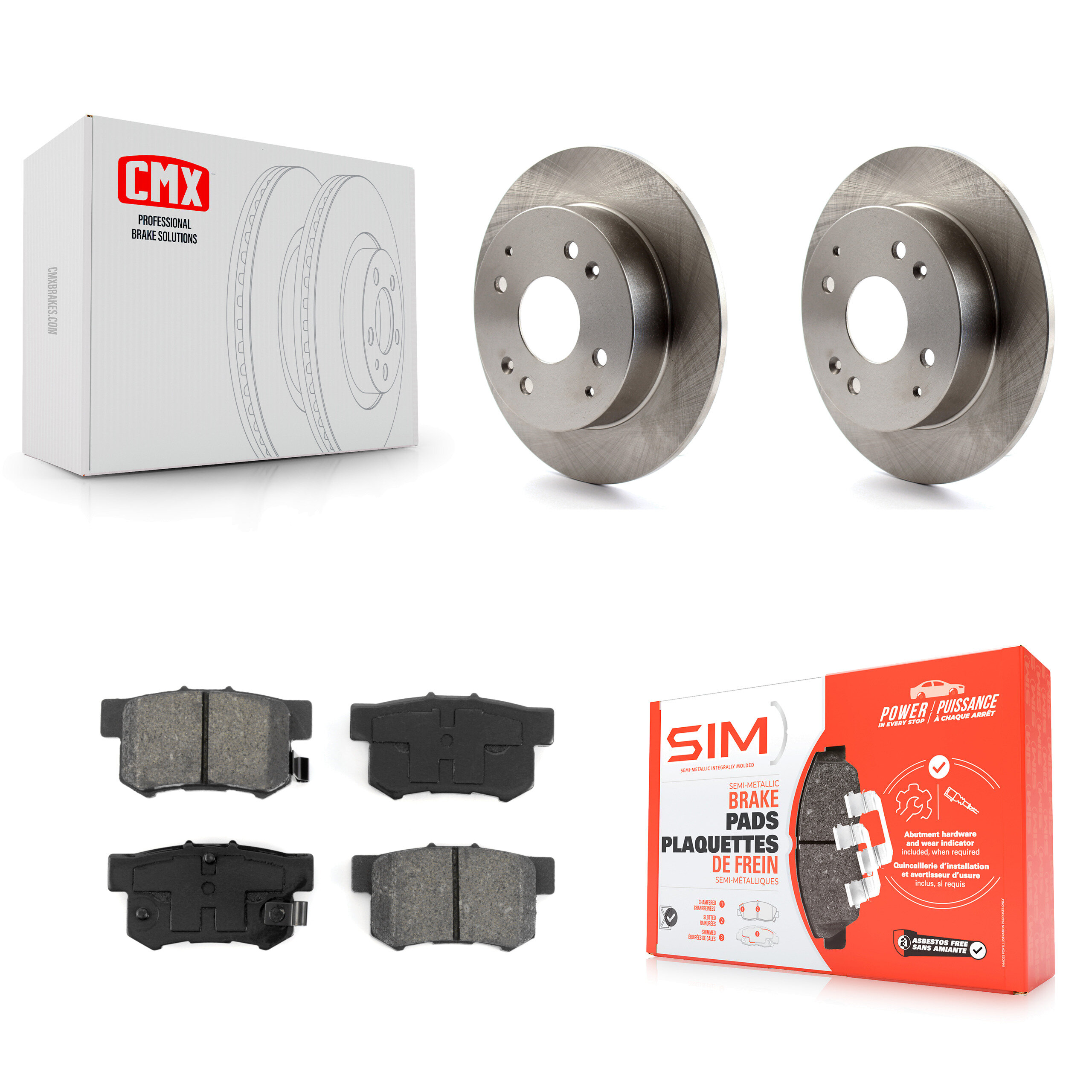 Transit Auto - K8S-101720 - Rear Disc Brake Kits