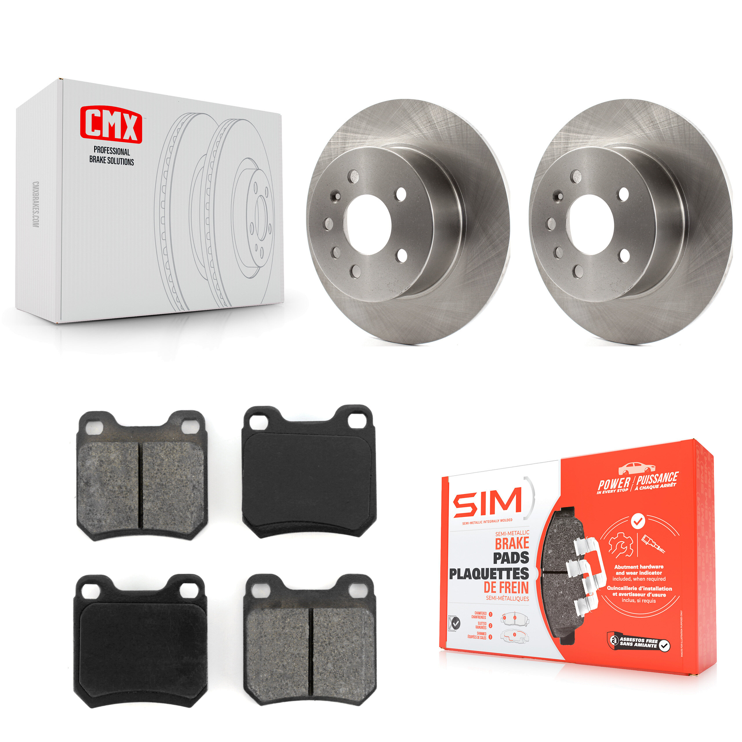 Transit Auto - K8S-101724 - Rear Disc Brake Kits