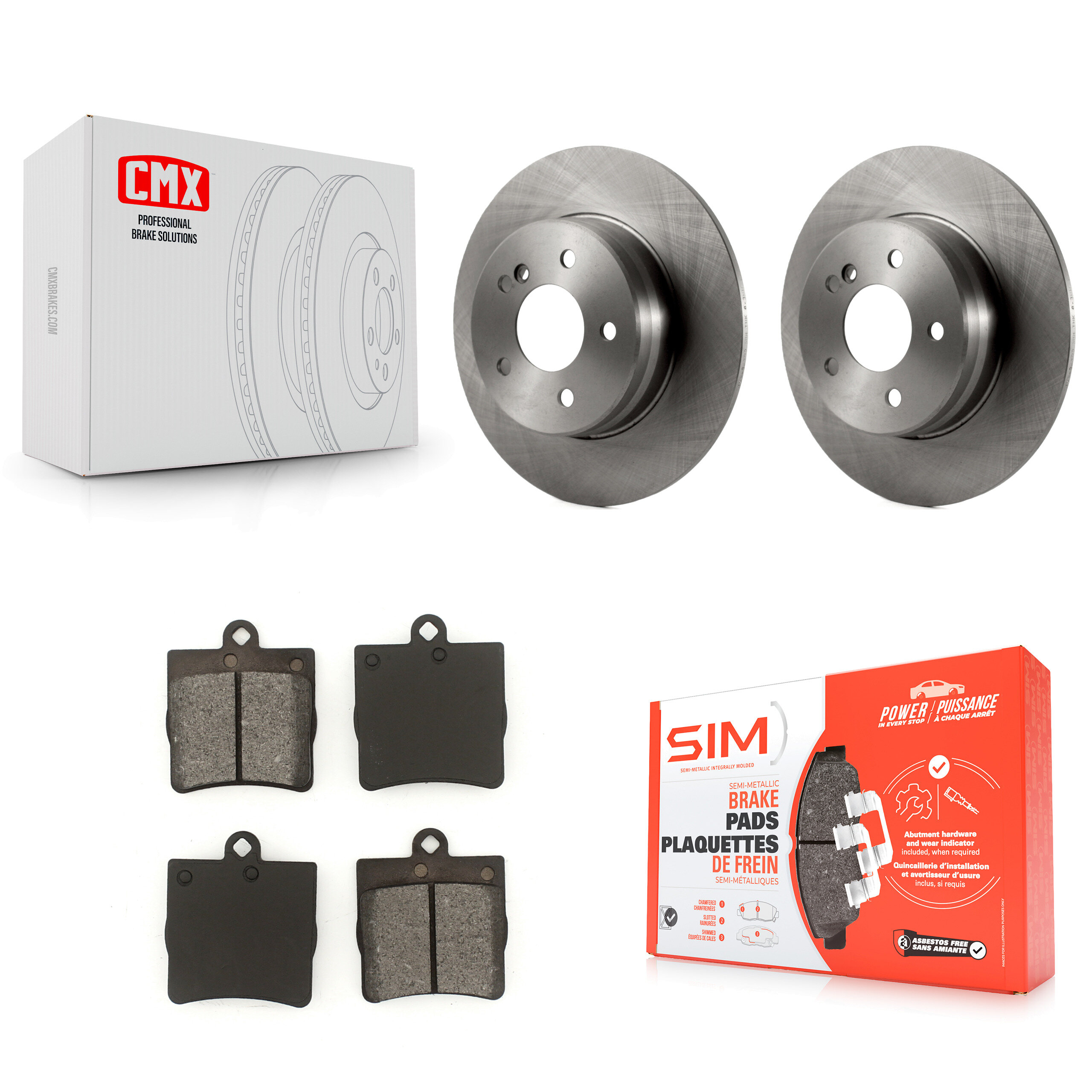 Transit Auto - K8S-101727 - Rear Disc Brake Kits