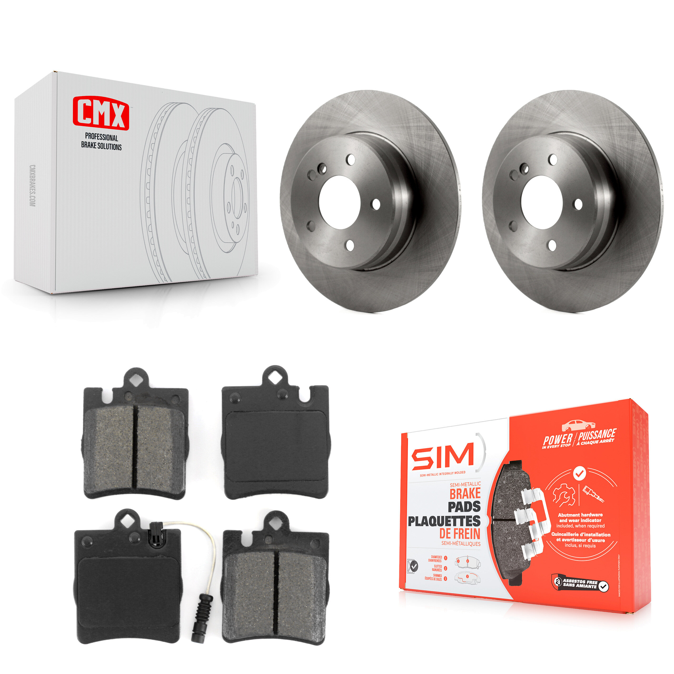 Transit Auto - K8S-101728 - Rear Disc Brake Kits