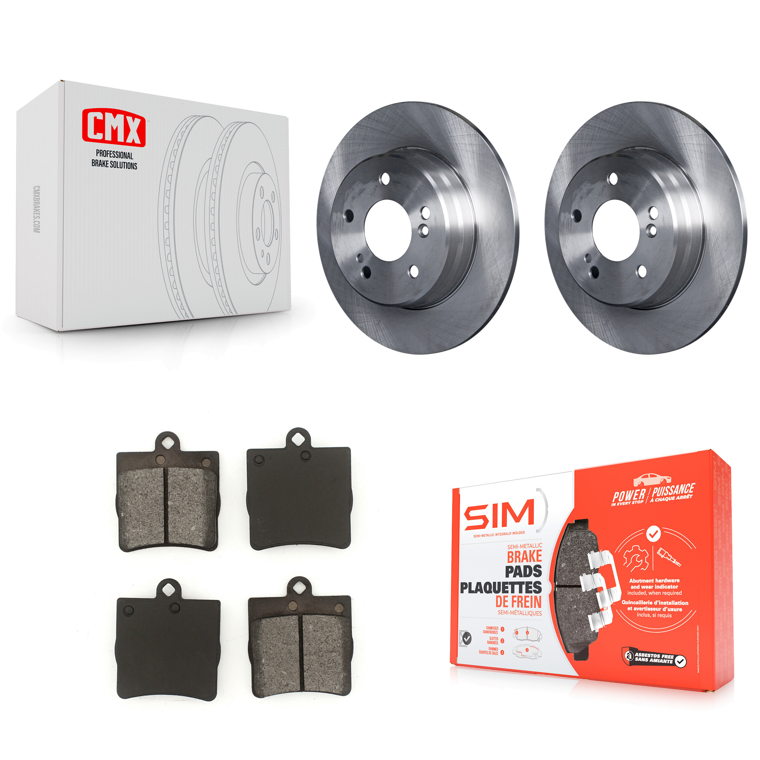 Transit Auto - K8S-101730 - Rear Disc Brake Kits
