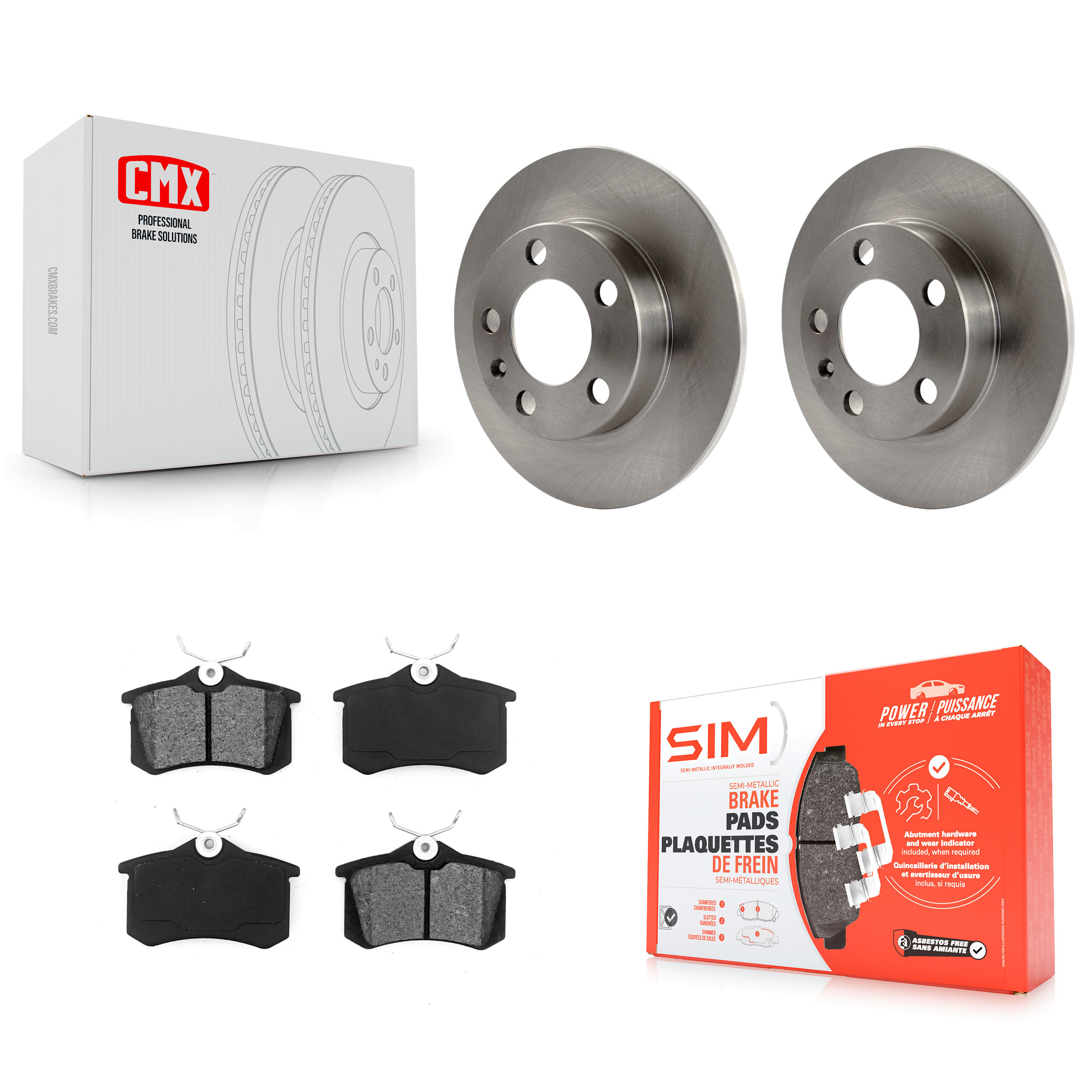 Transit Auto - K8S-101732 - Rear Disc Brake Kits
