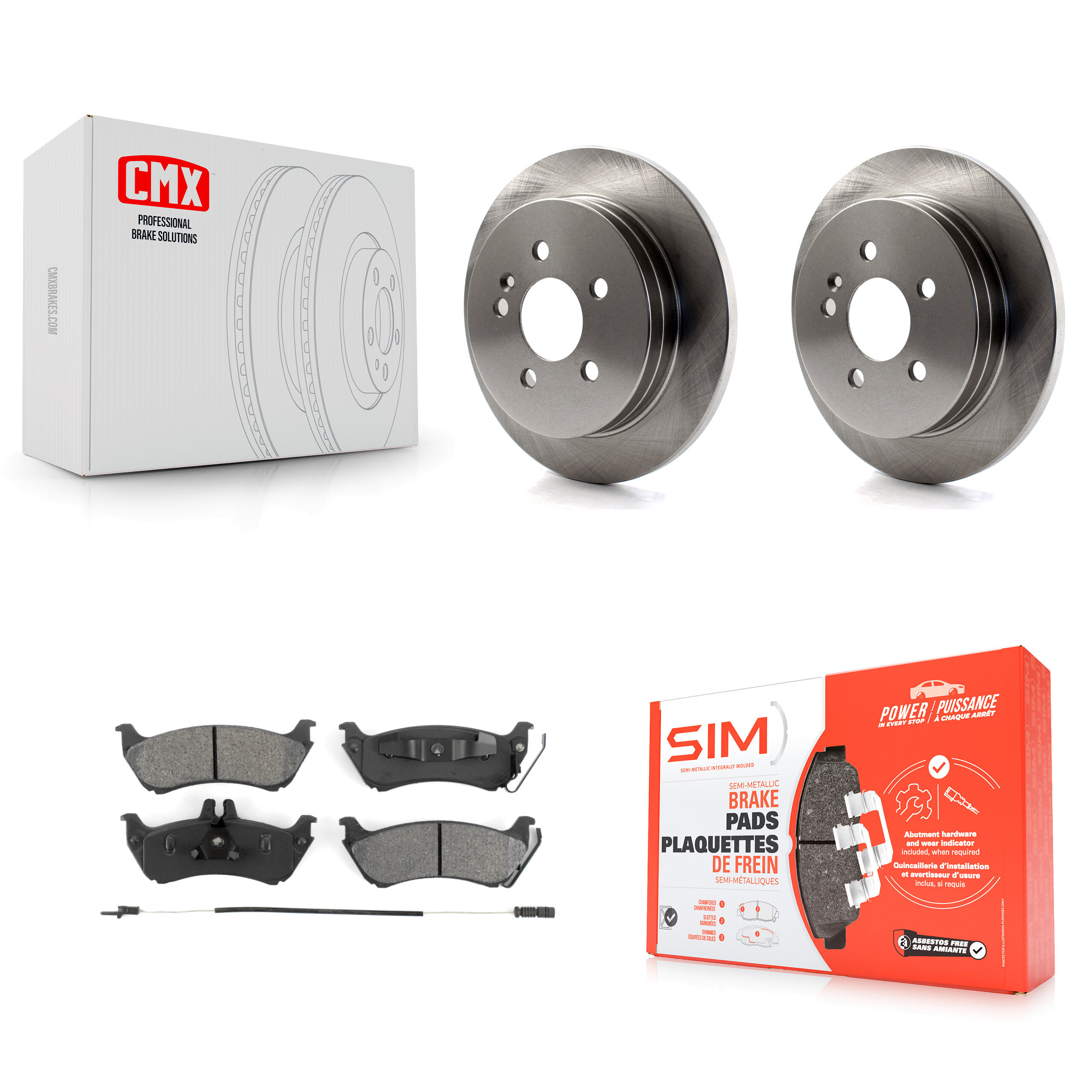 Transit Auto - K8S-101733 - Rear Disc Brake Kits