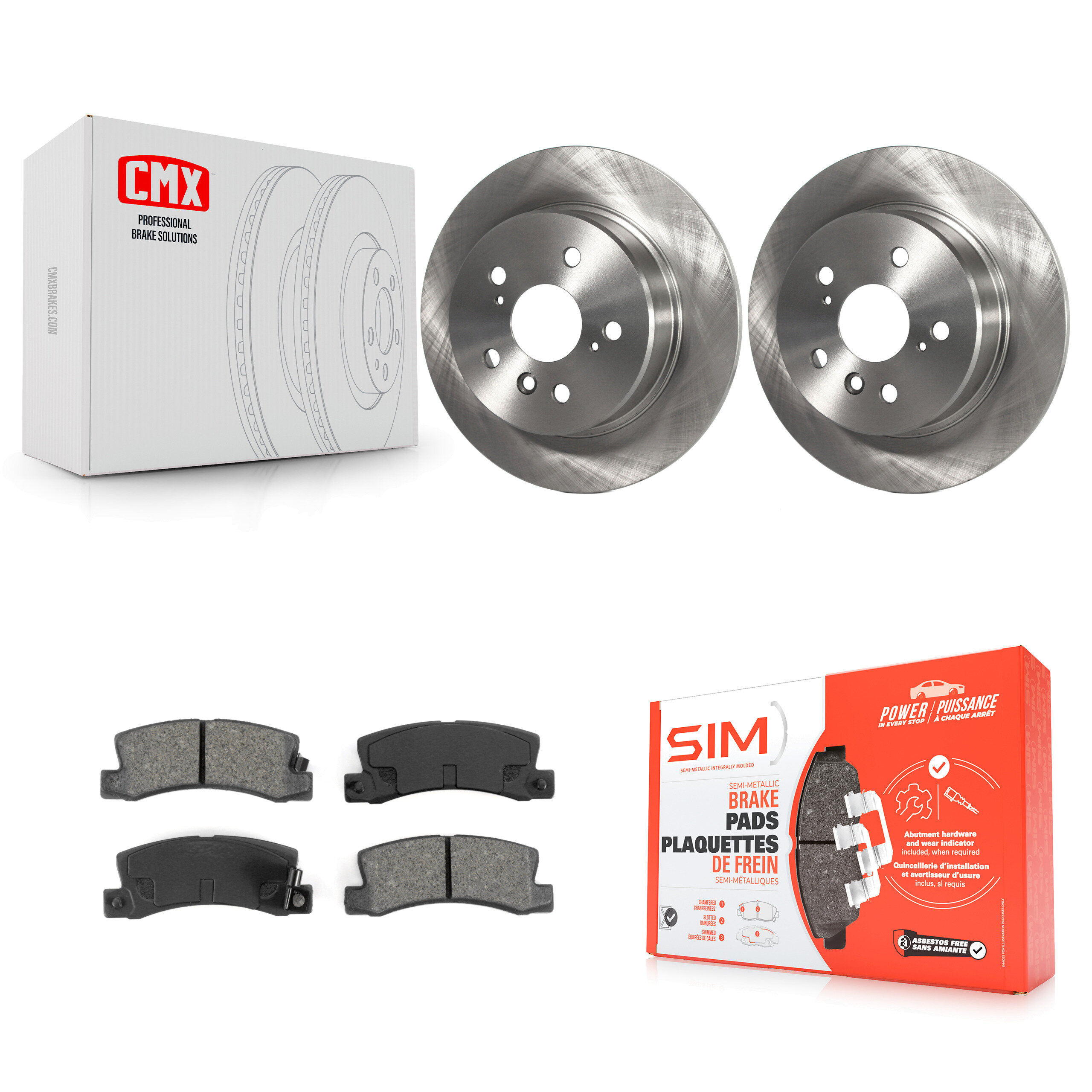 Transit Auto - K8S-101735 - Rear Disc Brake Kits