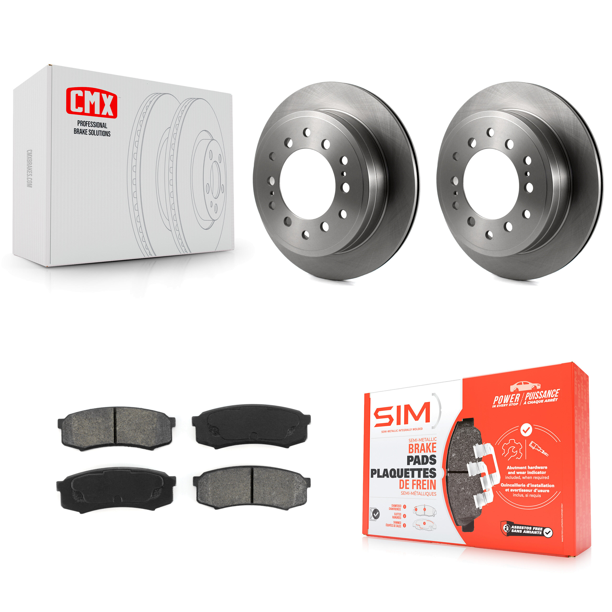 Transit Auto - K8S-101737 - Rear Disc Brake Kits