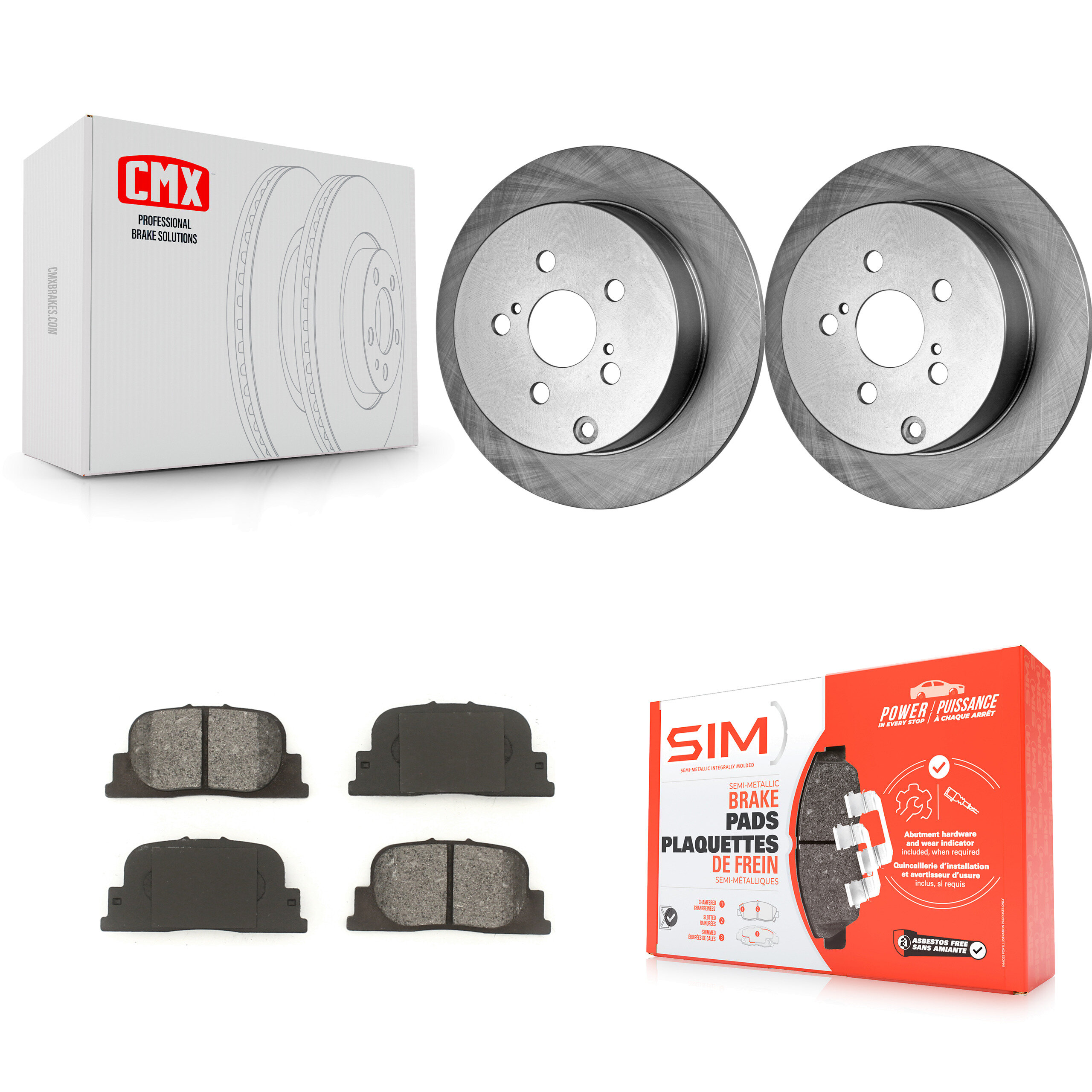 Transit Auto - K8S-101740 - Rear Disc Brake Kits