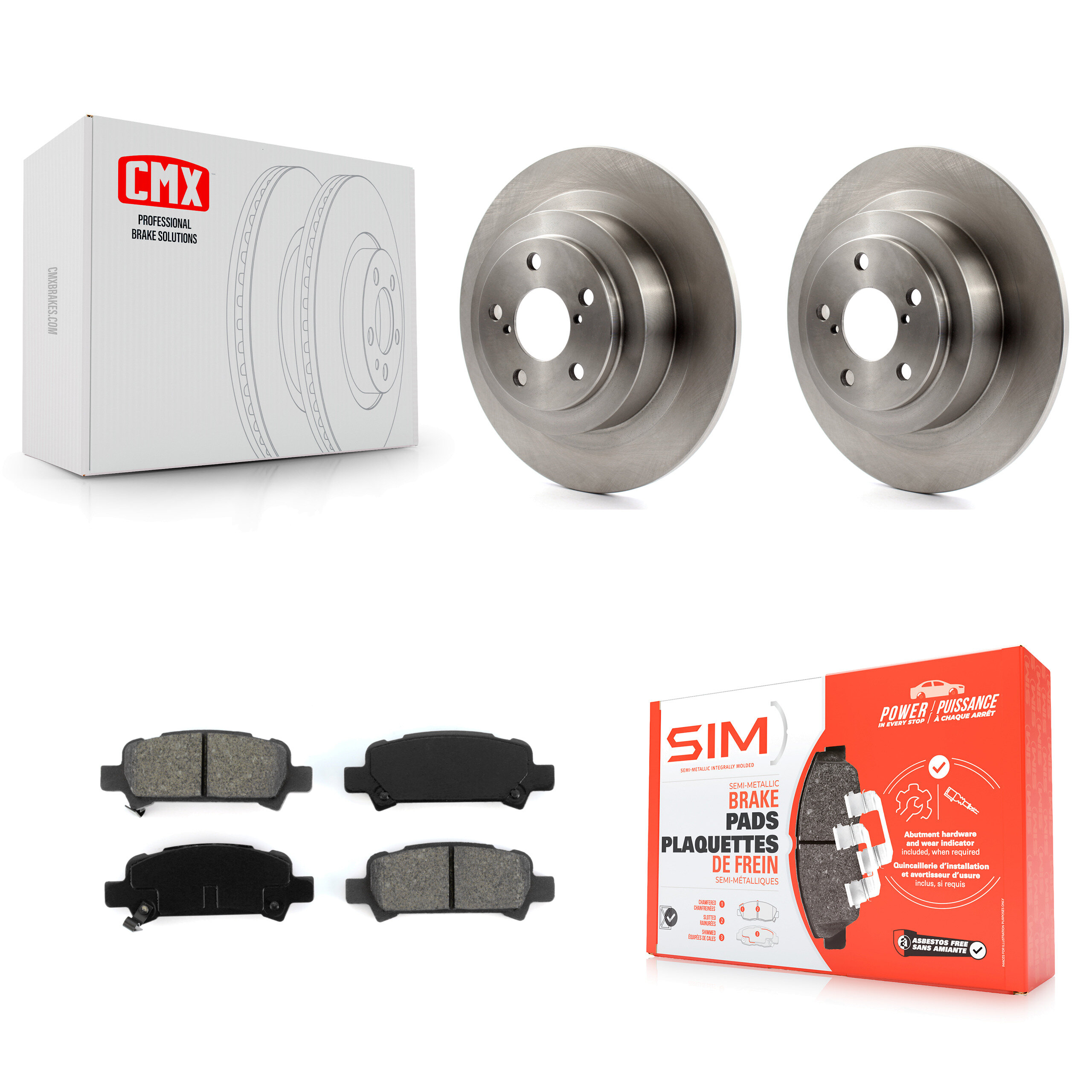 Transit Auto - K8S-101742 - Rear Disc Brake Kits