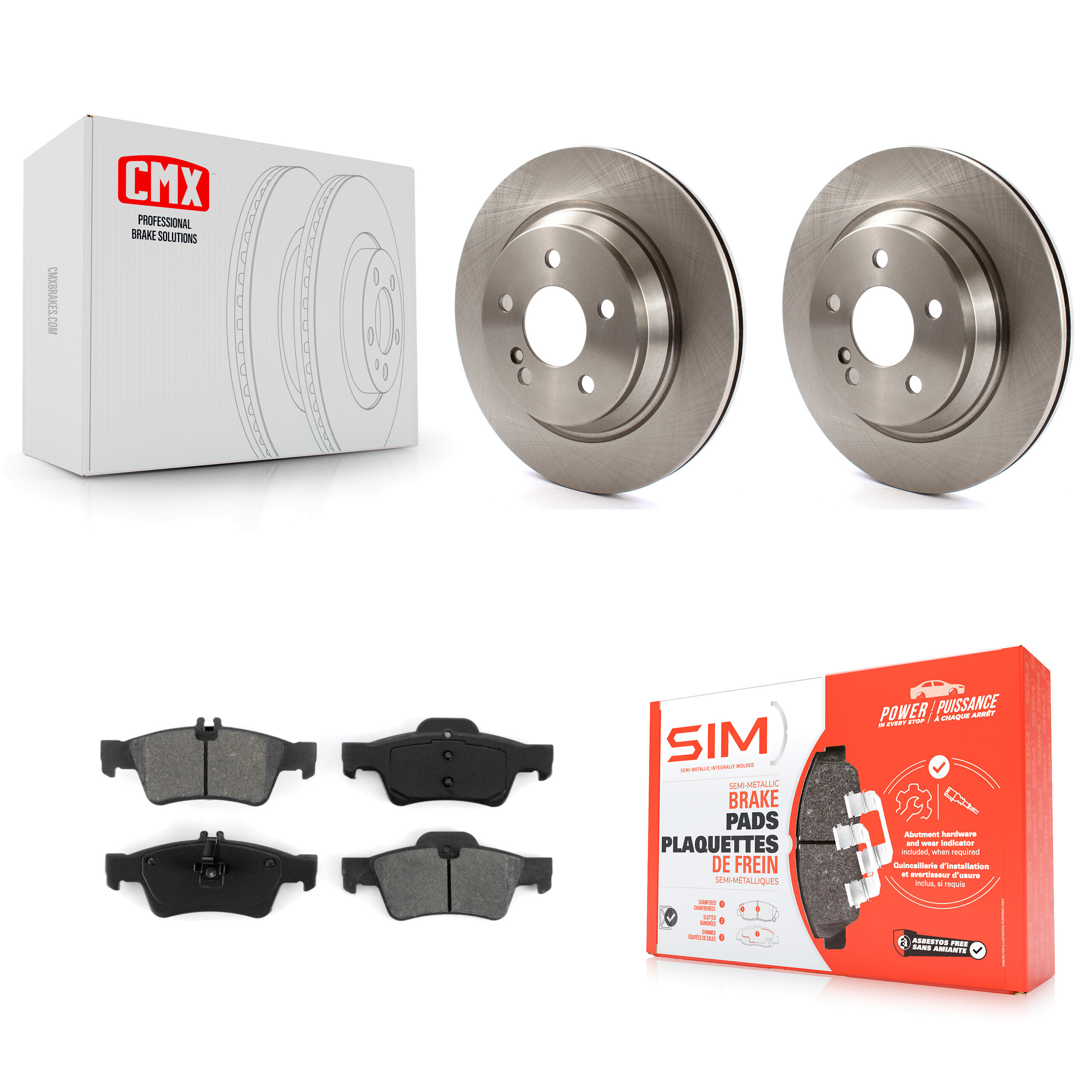 Transit Auto - K8S-101756 - Rear Disc Brake Kits