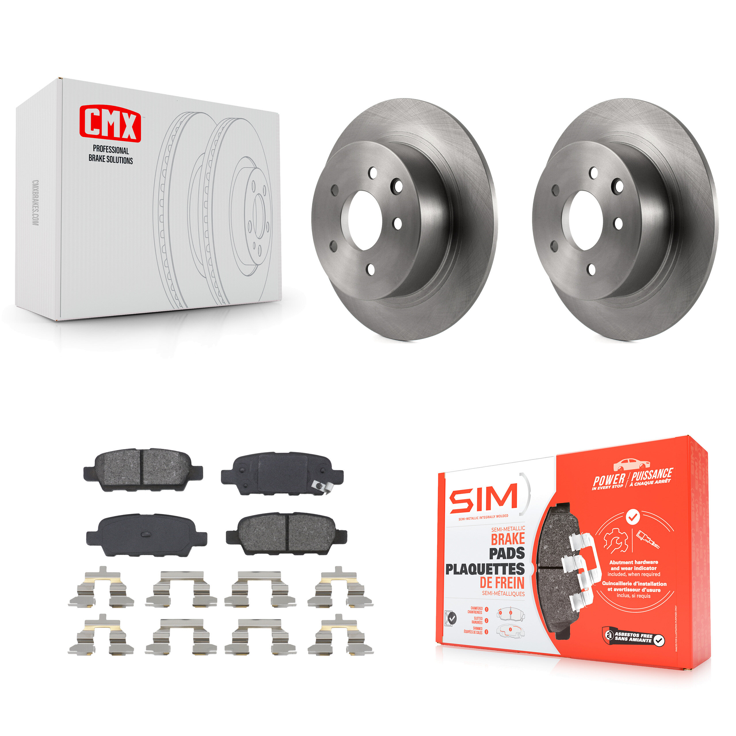 Transit Auto - K8S-101760 - Rear Disc Brake Kits