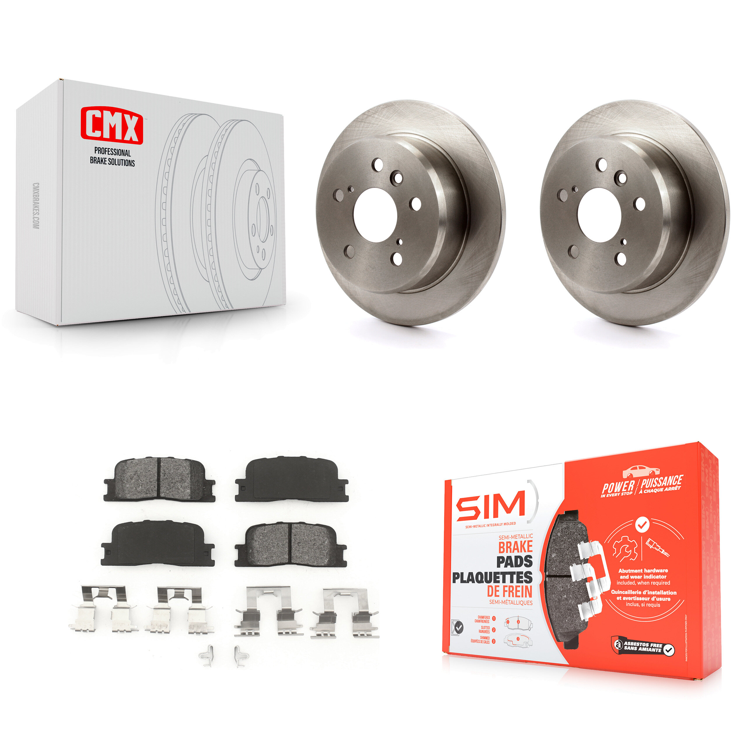 Transit Auto - K8S-101763 - Rear Disc Brake Kits