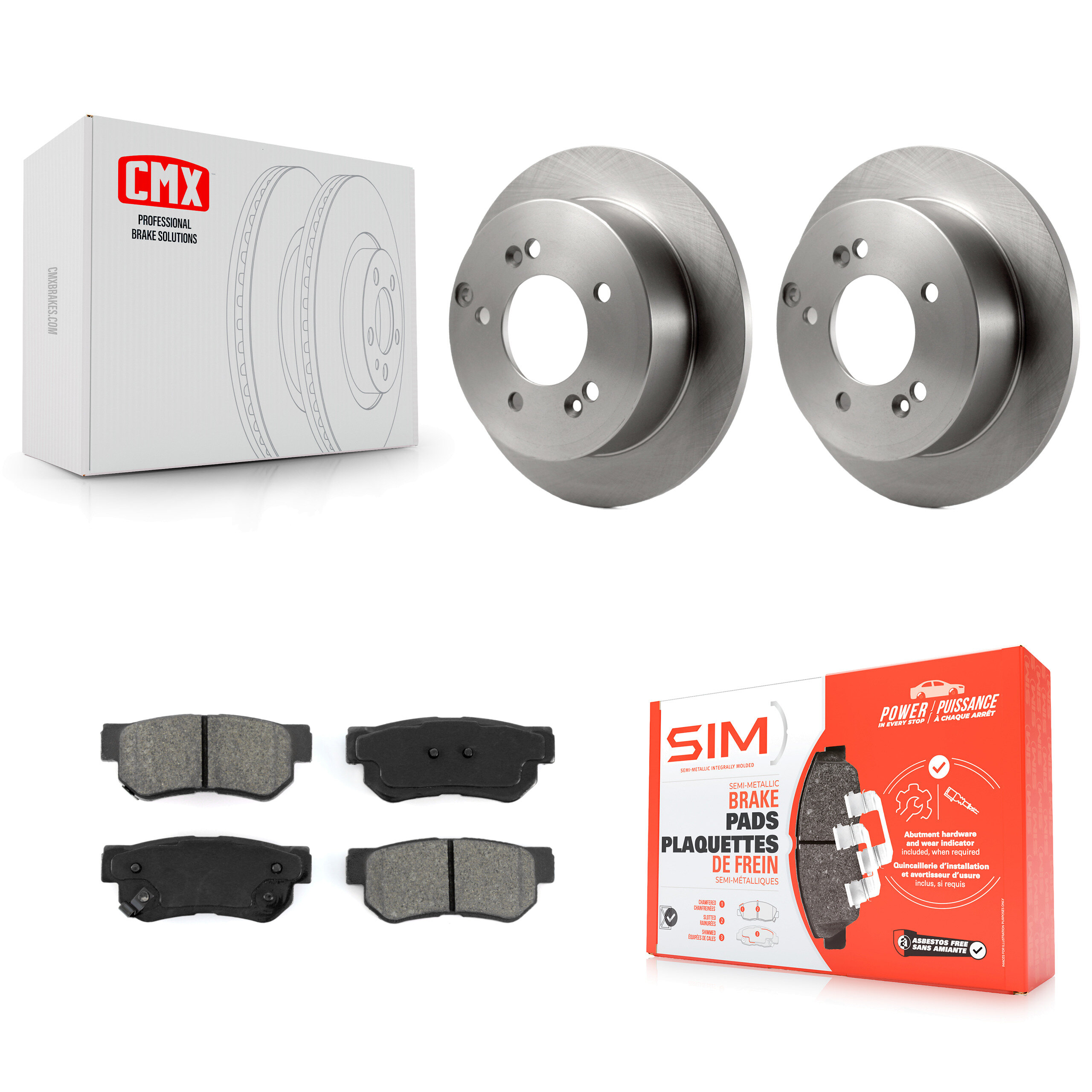 Transit Auto - K8S-101770 - Rear Disc Brake Kits