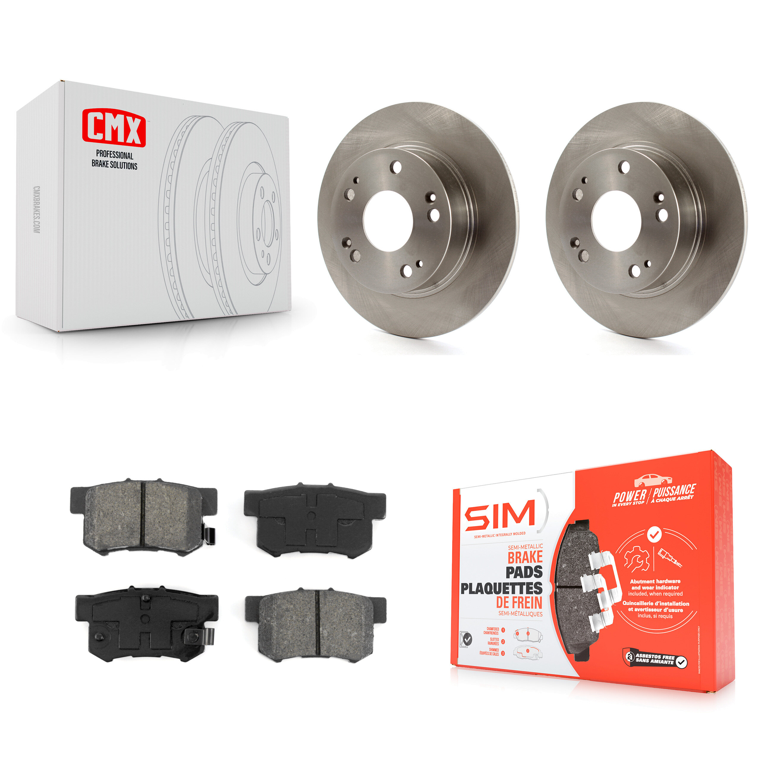 Transit Auto - K8S-101782 - Rear Disc Brake Kits