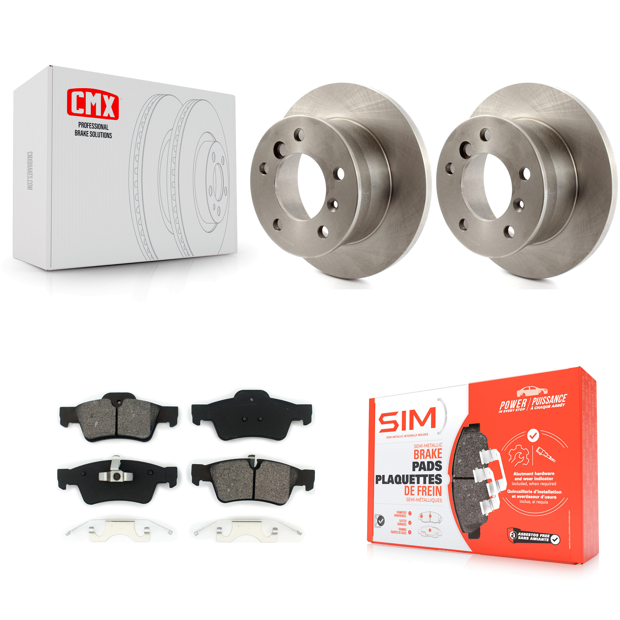Transit Auto - K8S-101788 - Rear Disc Brake Kits