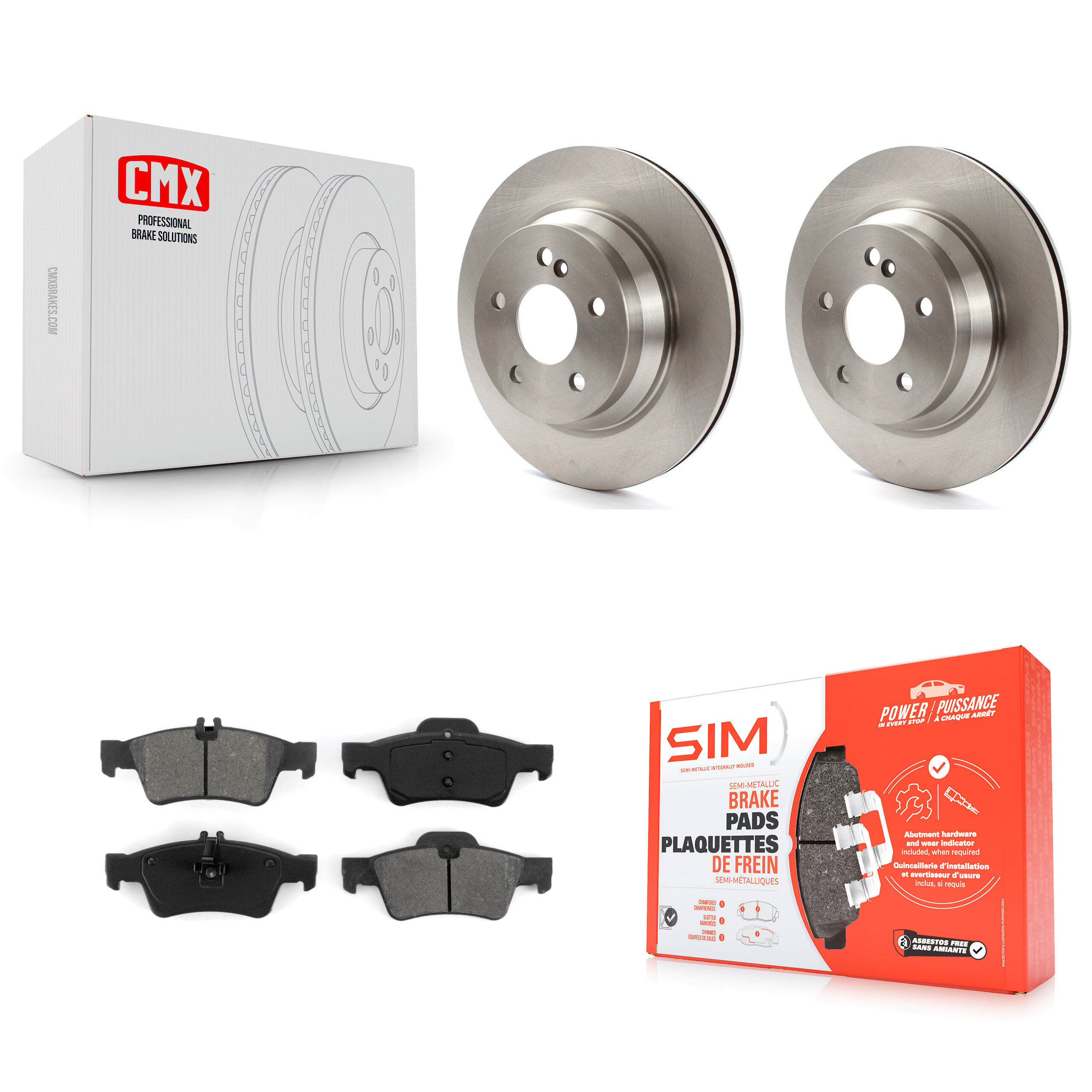 Transit Auto - K8S-101806 - Rear Disc Brake Kits