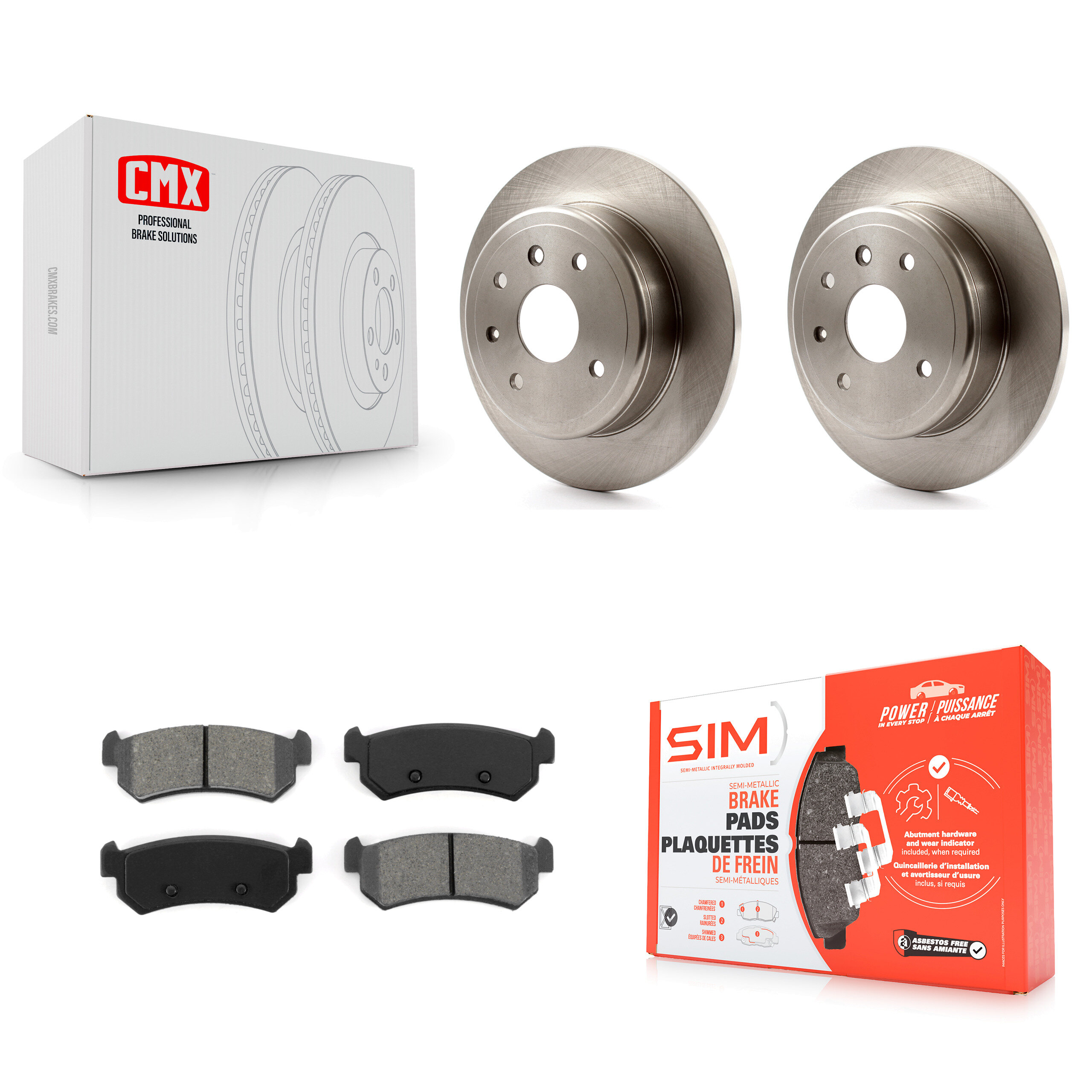 Transit Auto - K8S-101824 - Rear Disc Brake Kits