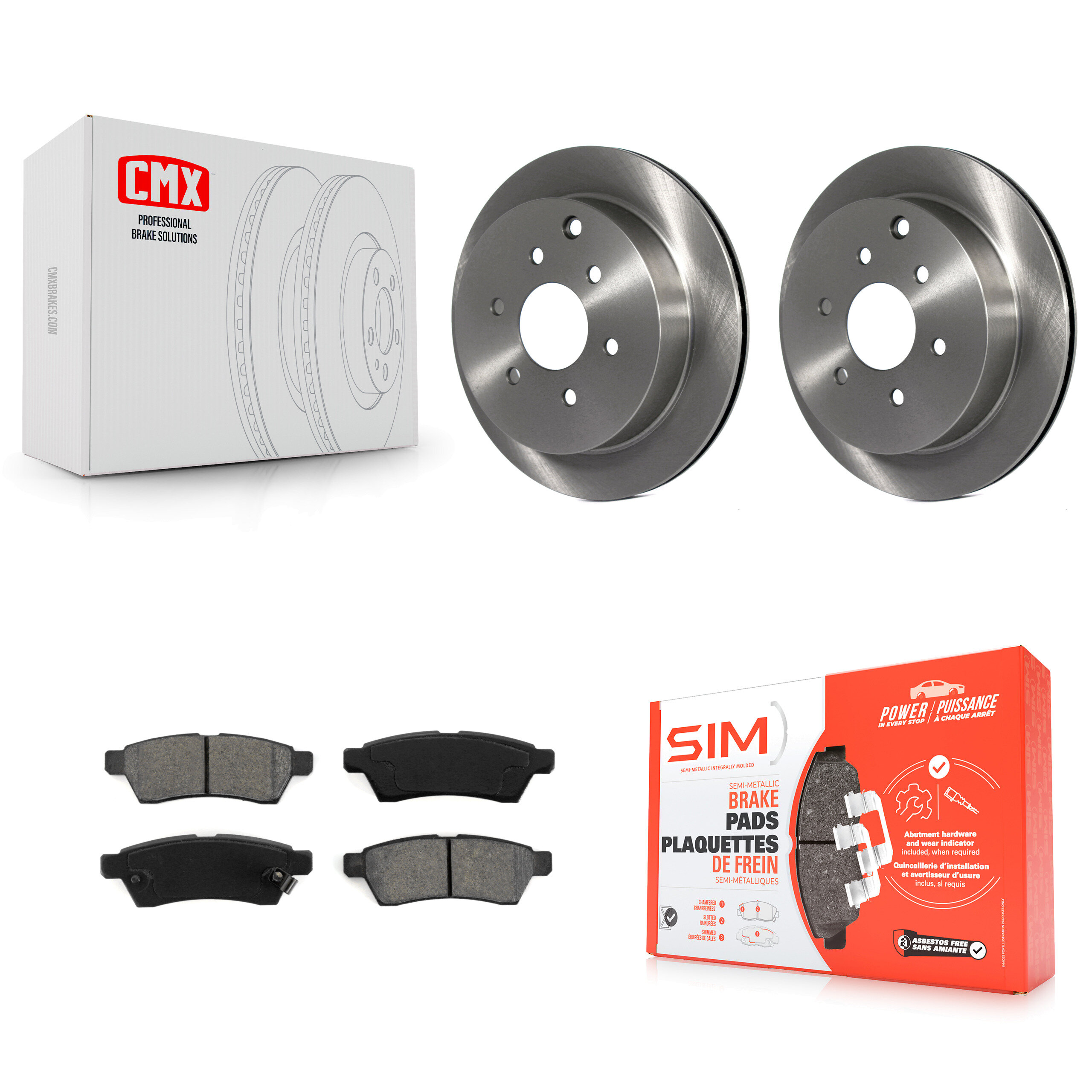 Transit Auto - K8S-101830 - Rear Disc Brake Kits