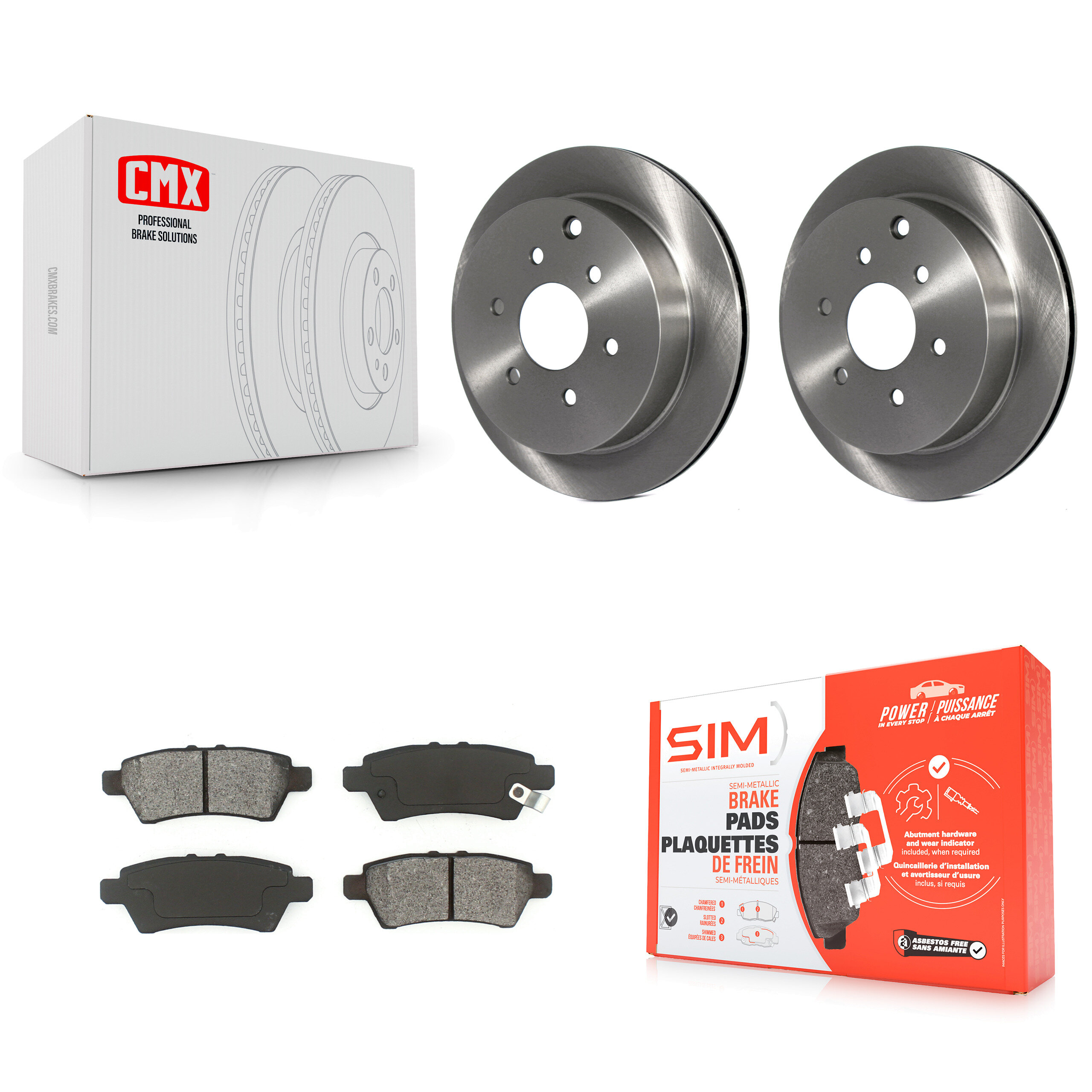 Transit Auto - K8S-101831 - Rear Disc Brake Kits