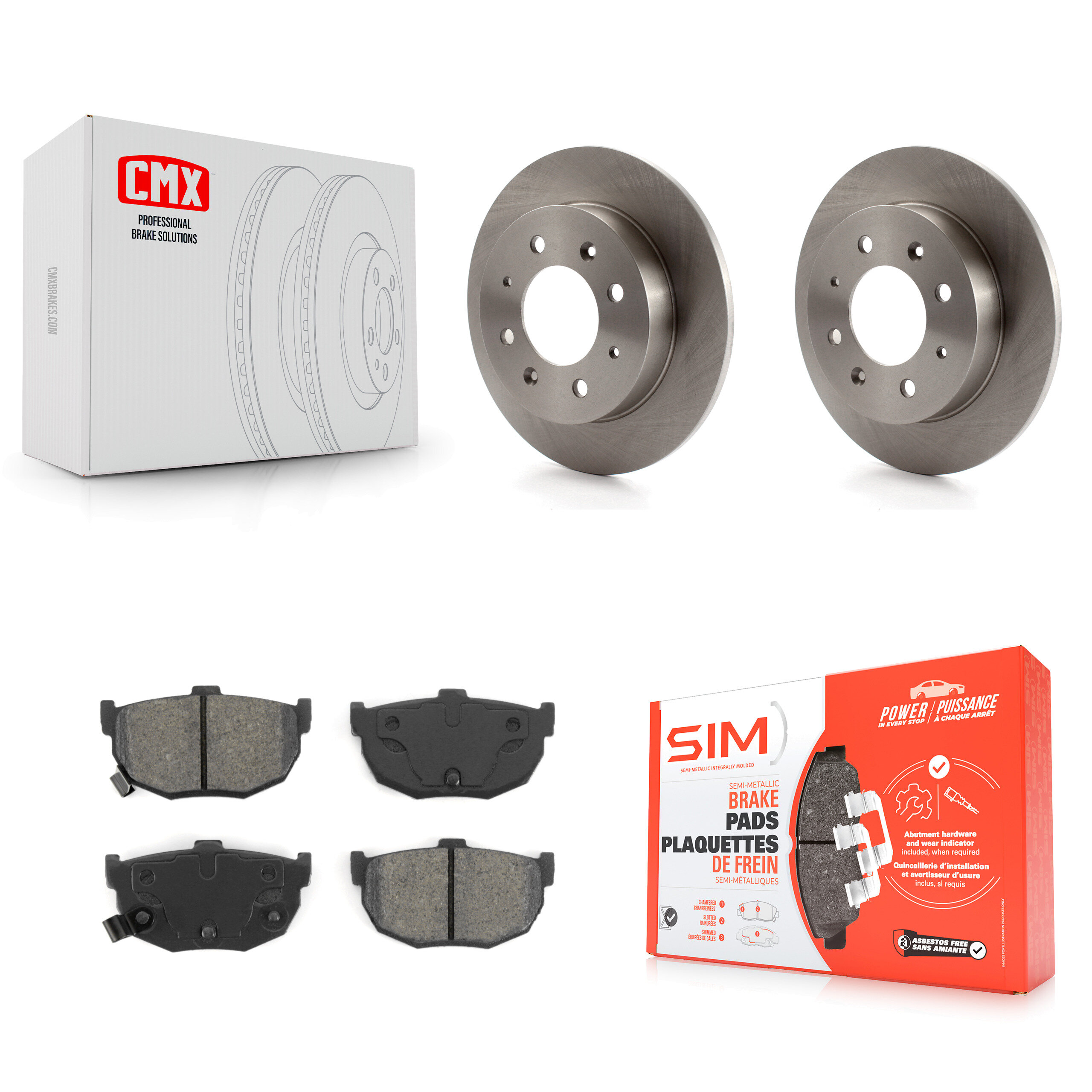 Transit Auto - K8S-101834 - Rear Disc Brake Kits