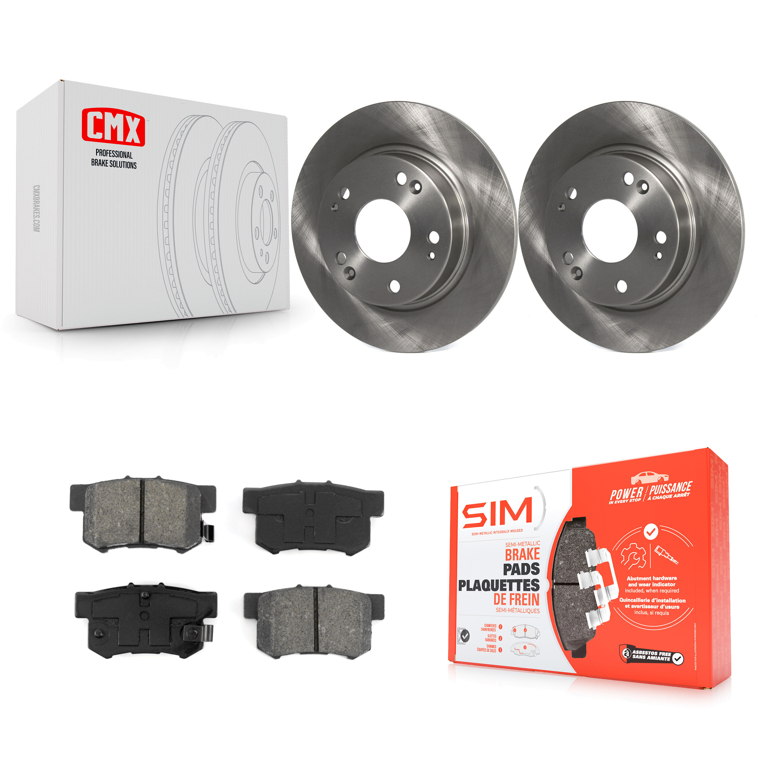 Transit Auto - K8S-101839 - Rear Disc Brake Kits