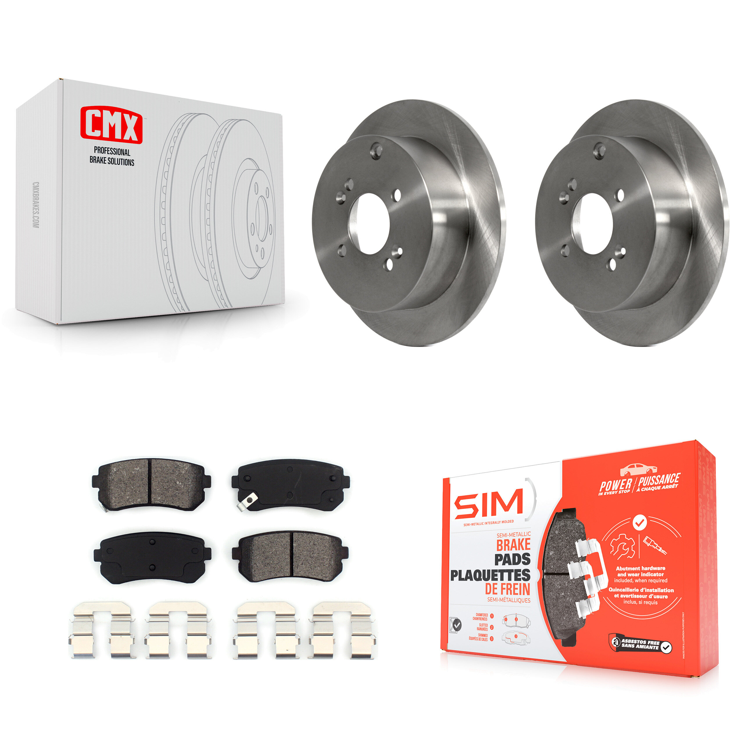 Transit Auto - K8S-101842 - Rear Disc Brake Kits