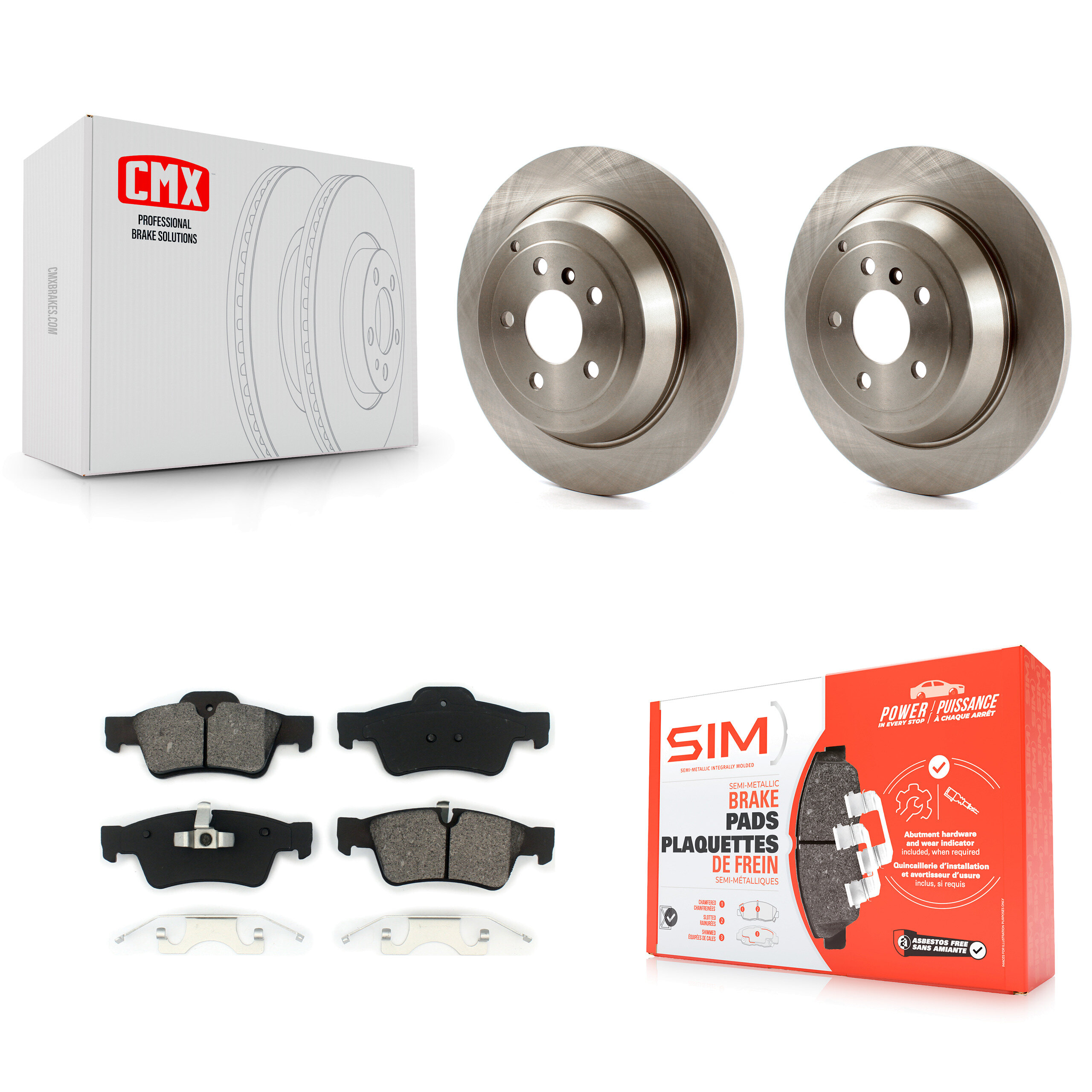 Transit Auto - K8S-101849 - Rear Disc Brake Kits